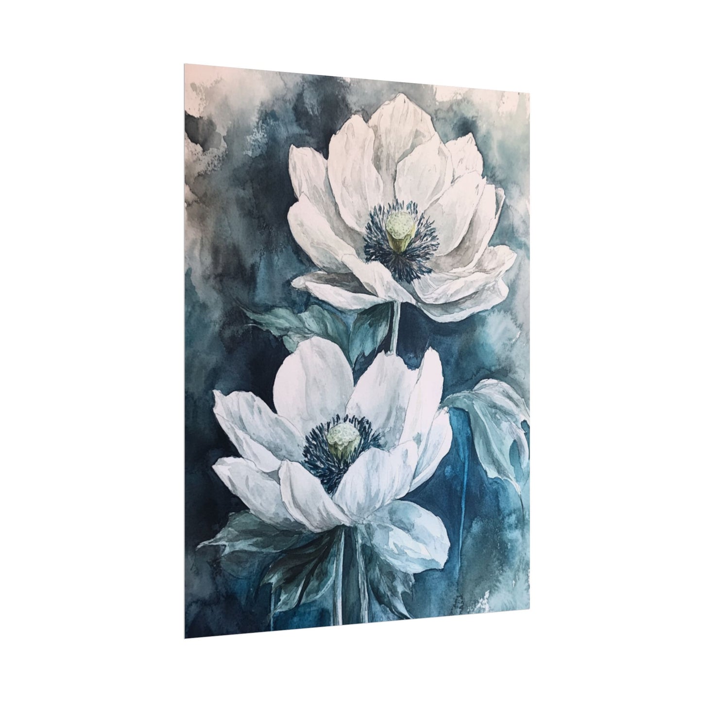 Ethereal Blooms - Abstract Floral Art in Soft Tones