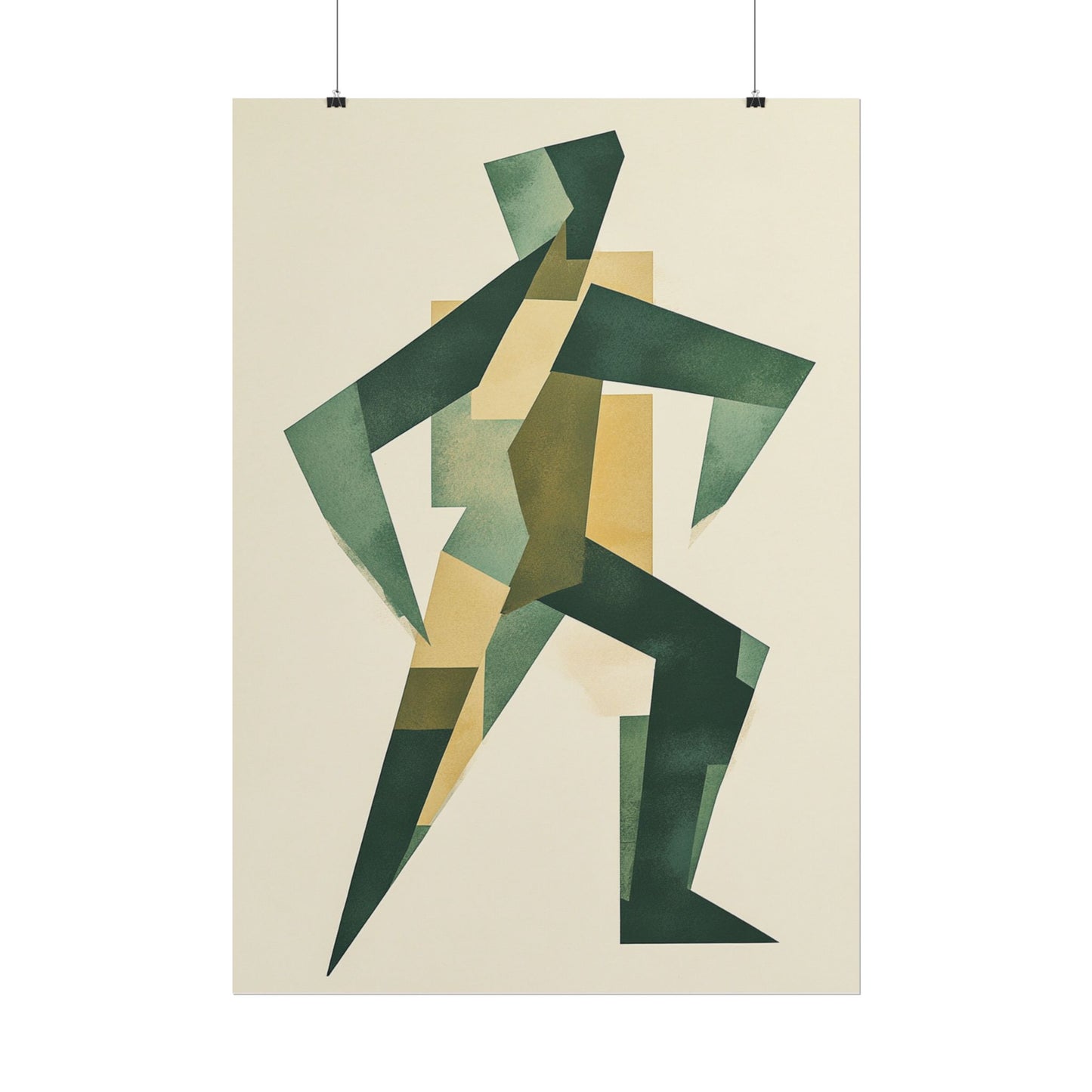 Dynamic Motion - Geometric Abstract Art Print