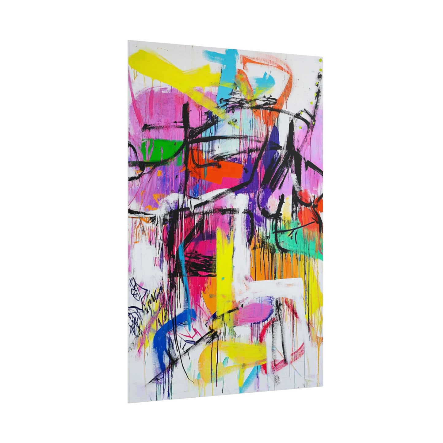 Urban Energy - Abstract Expressionist Art Print