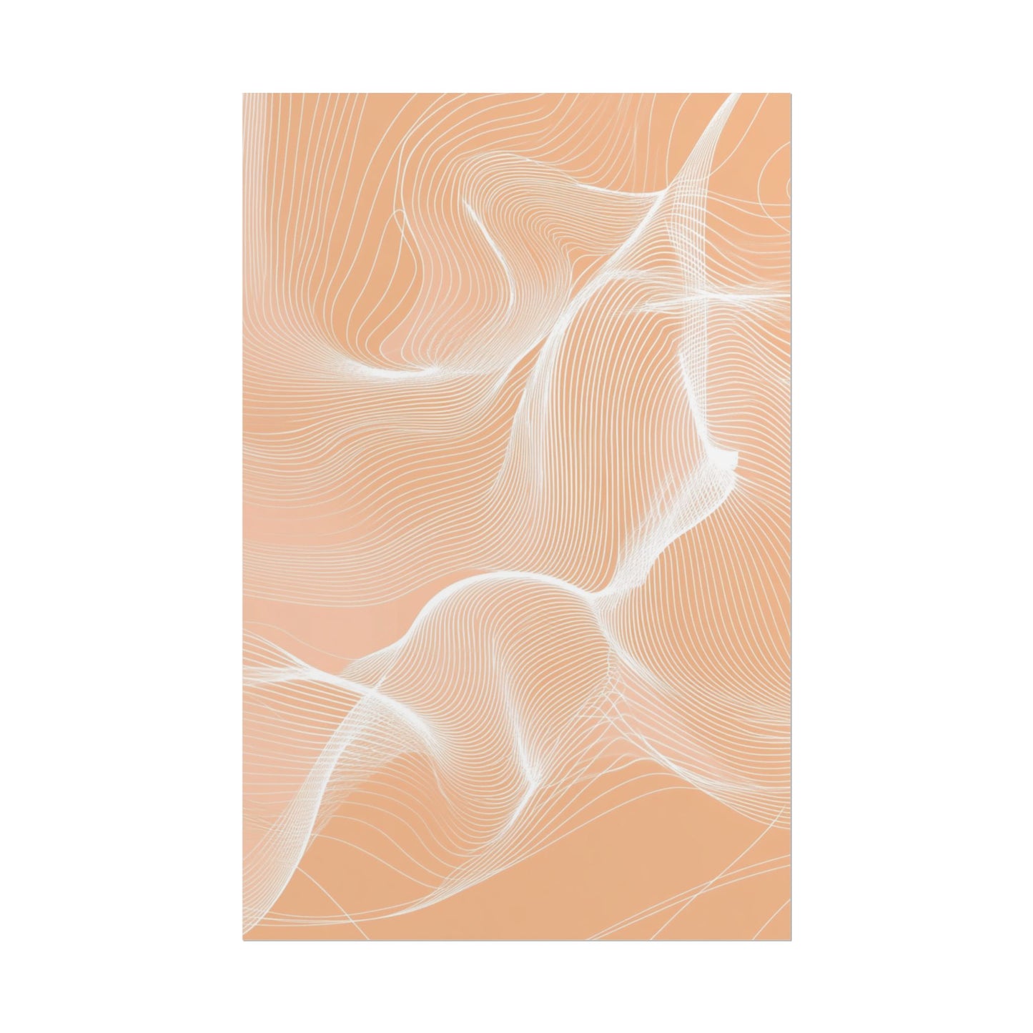 Ethereal Waves - Minimalist Abstract Art Print