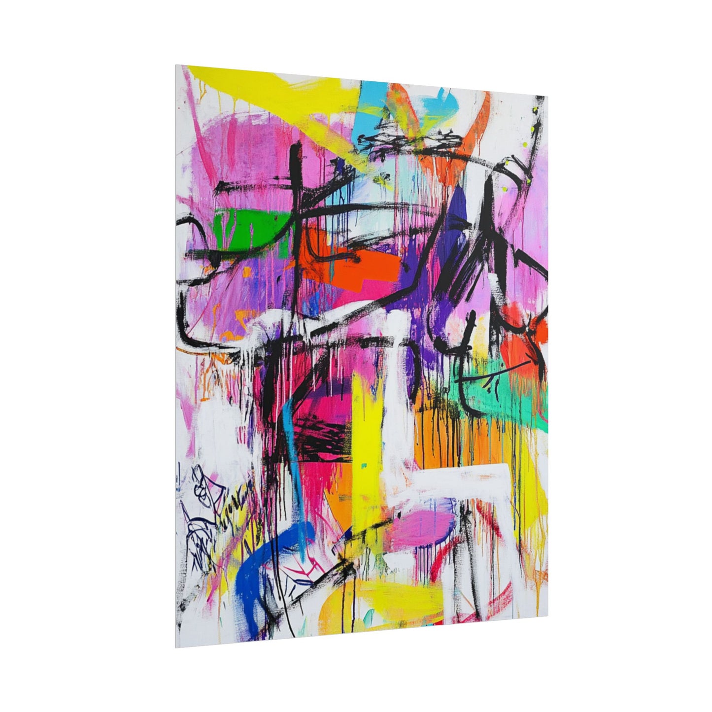 Urban Energy - Abstract Expressionist Art Print