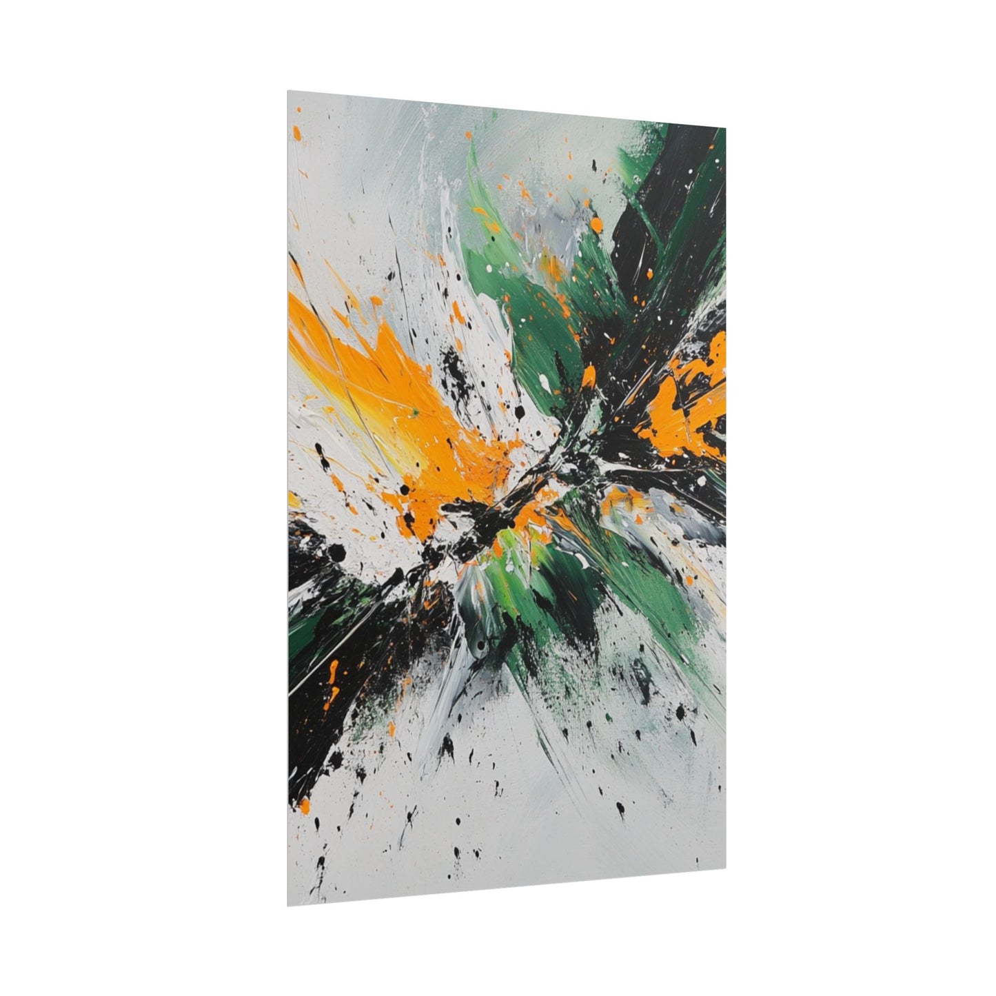 Explosive Energy - Dynamic Abstract Art Print