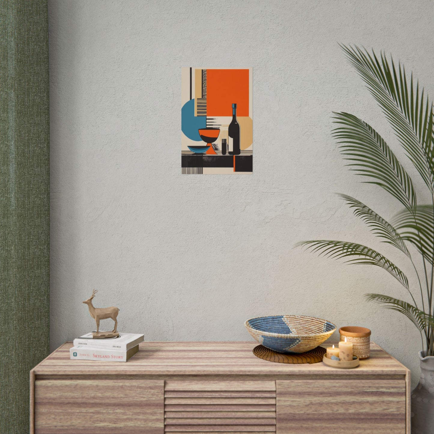 Modernist Still Life - Abstract Geometric Art Print