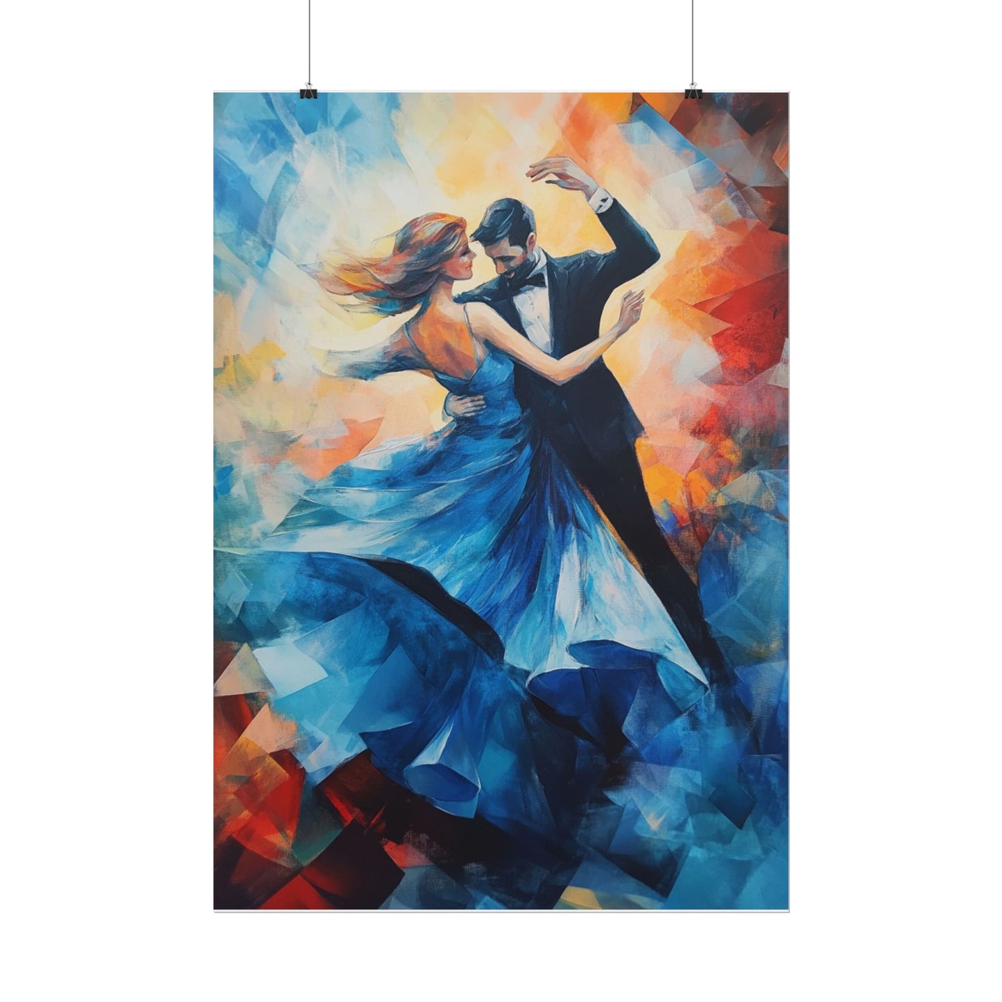 Enchanted Waltz - Abstract Dance Art Print