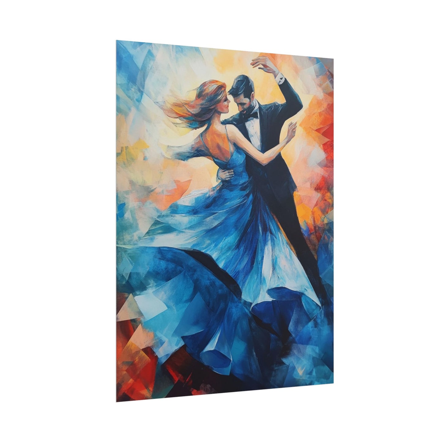 Enchanted Waltz - Abstract Dance Art Print