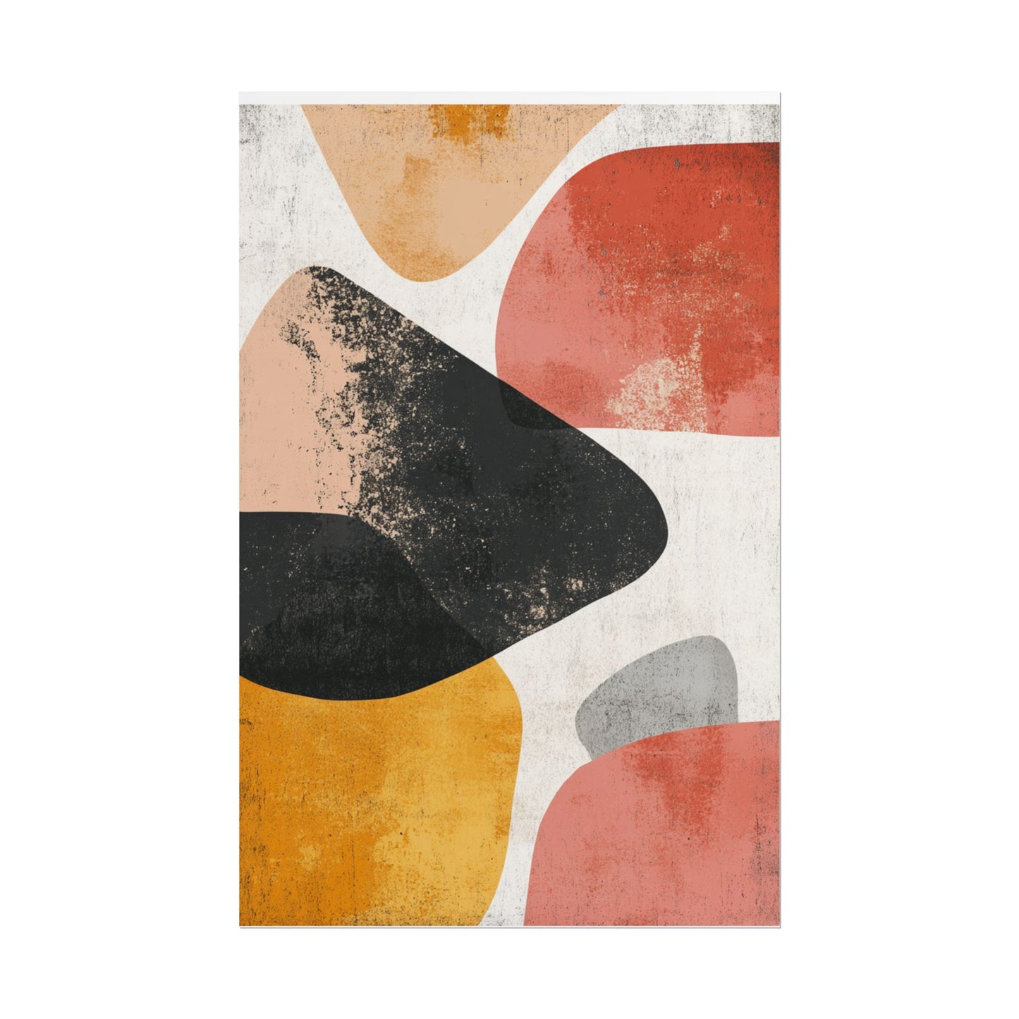 Organic Shapes - Contemporary Abstract Art Print