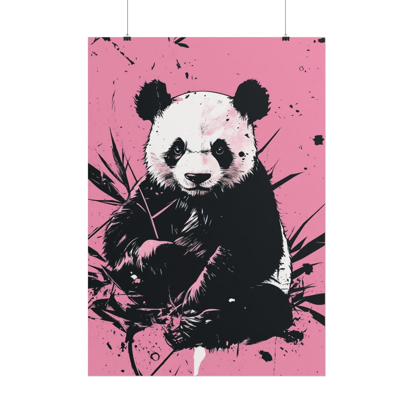 Urban Panda - Abstract Graffiti Art Print