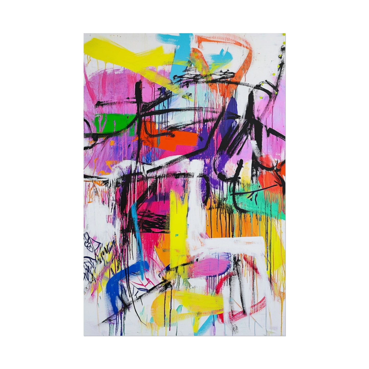 Urban Energy - Abstract Expressionist Art Print