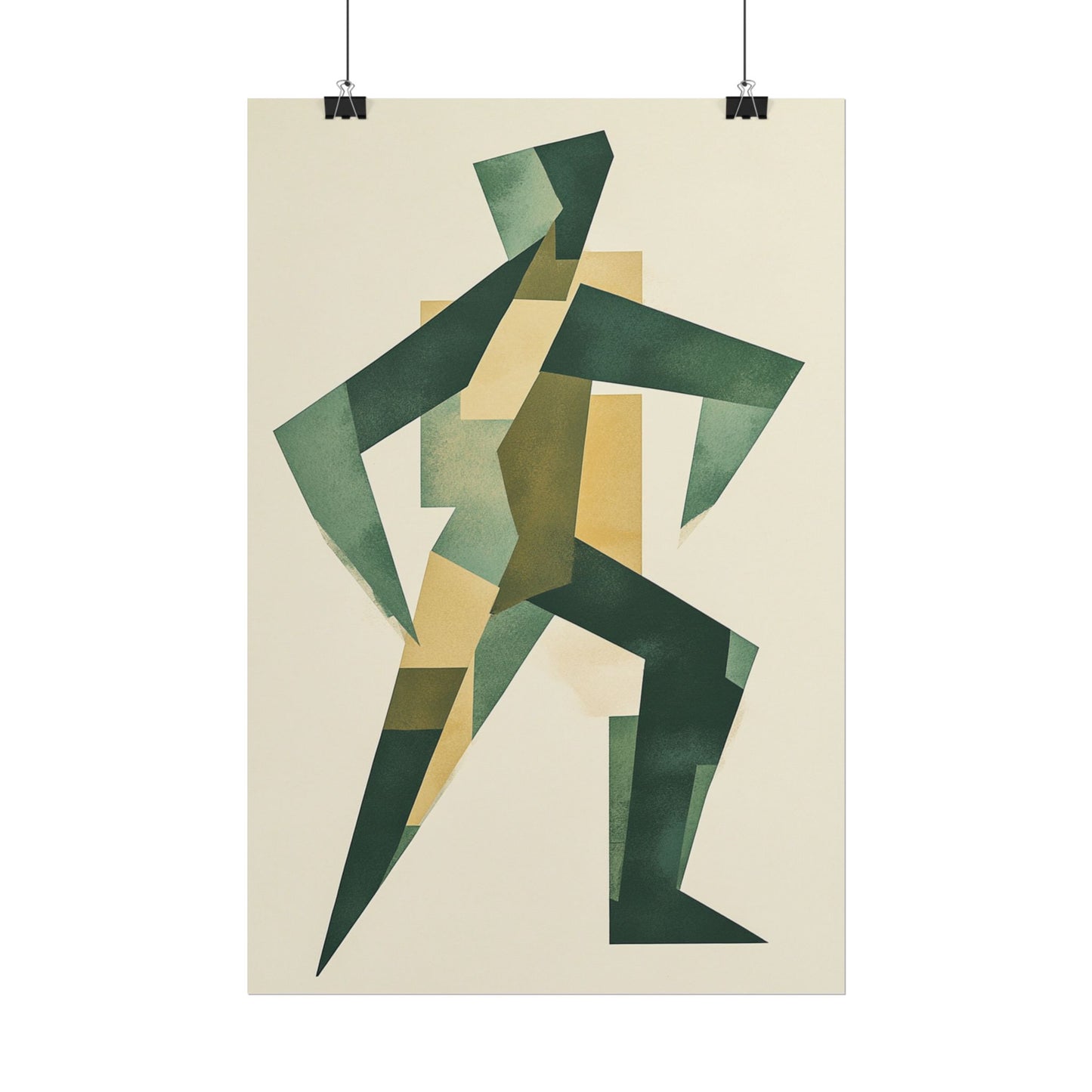 Dynamic Motion - Geometric Abstract Art Print