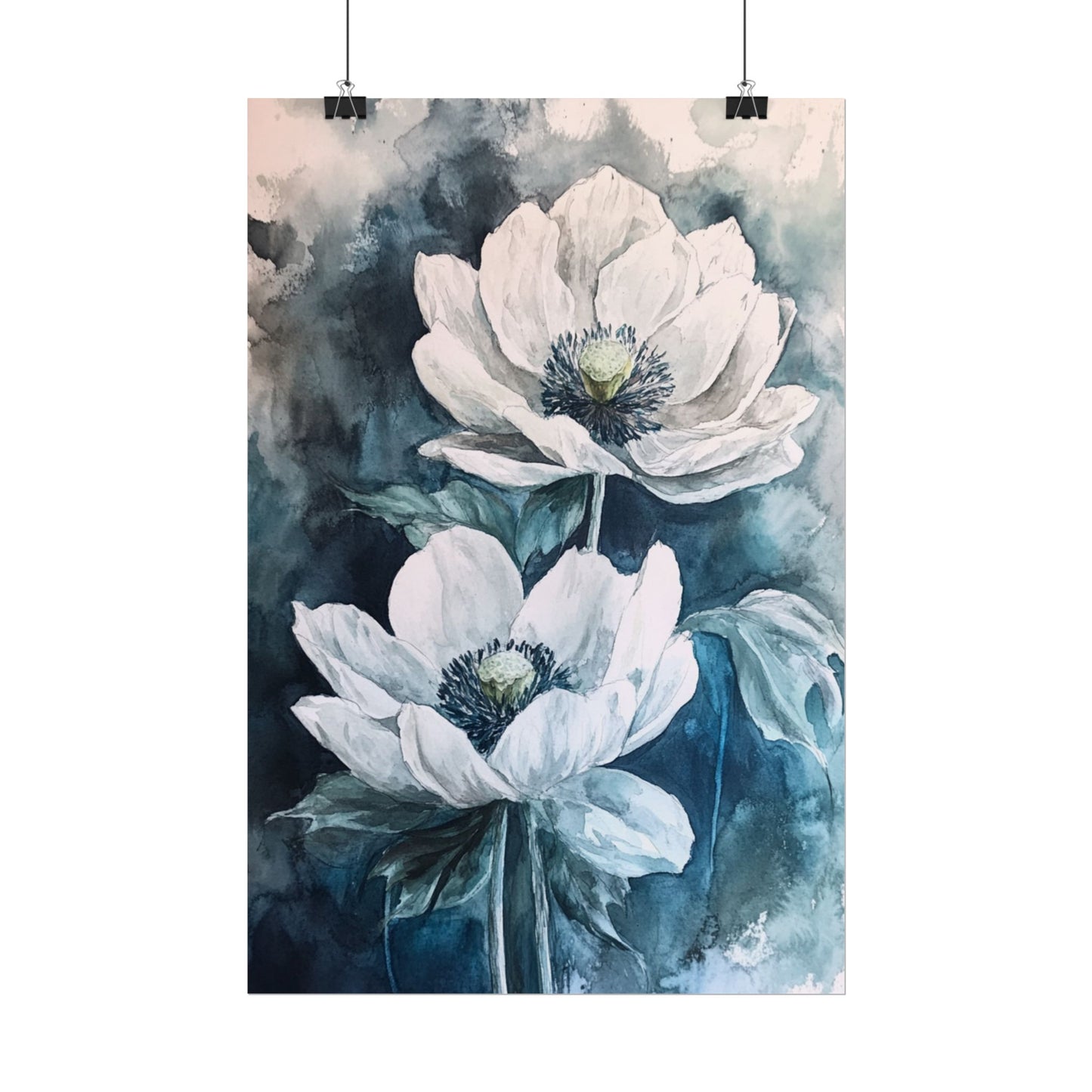 Ethereal Blooms - Abstract Floral Art in Soft Tones