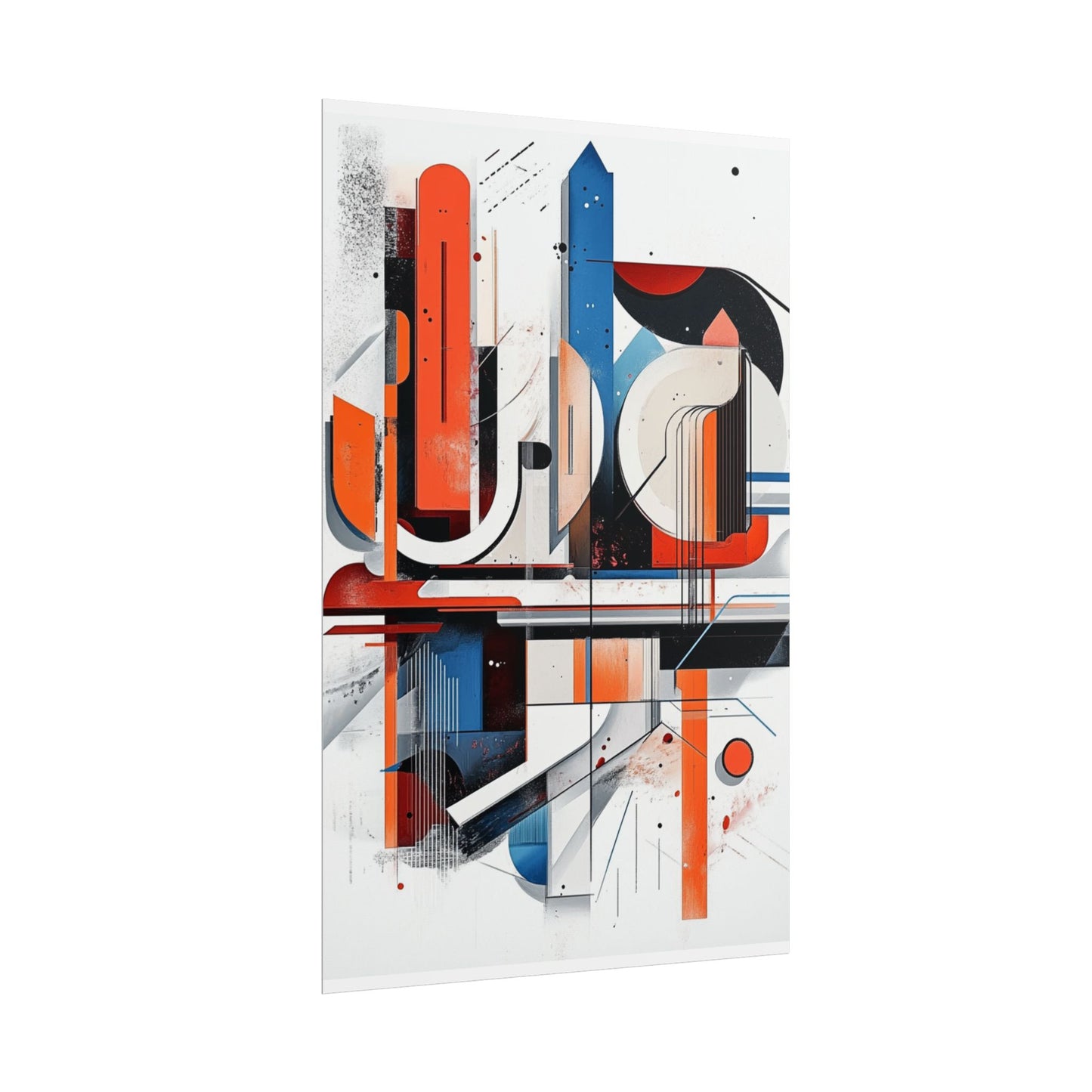 Urban Symphony - Geometric Abstract Art Print