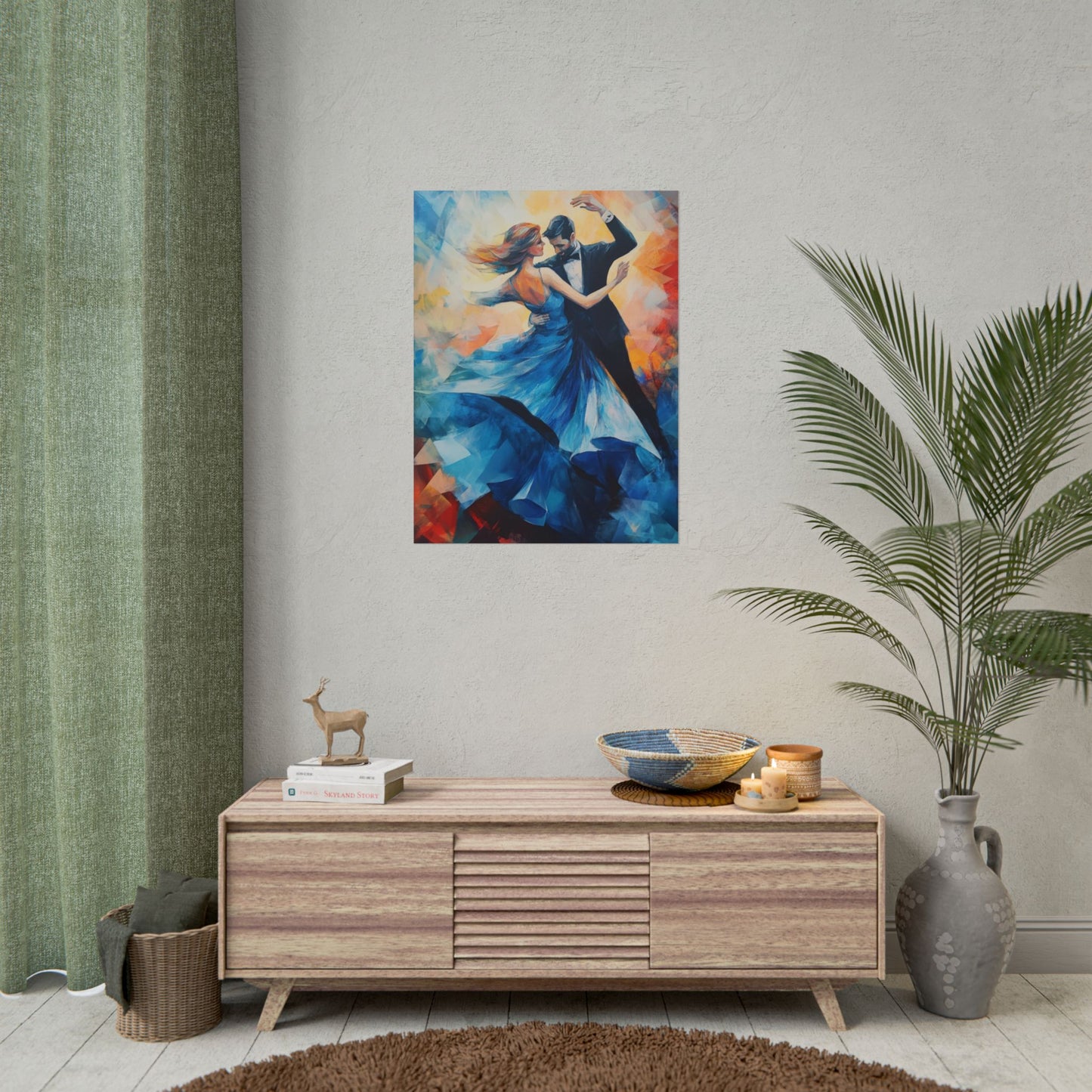 Enchanted Waltz - Abstract Dance Art Print