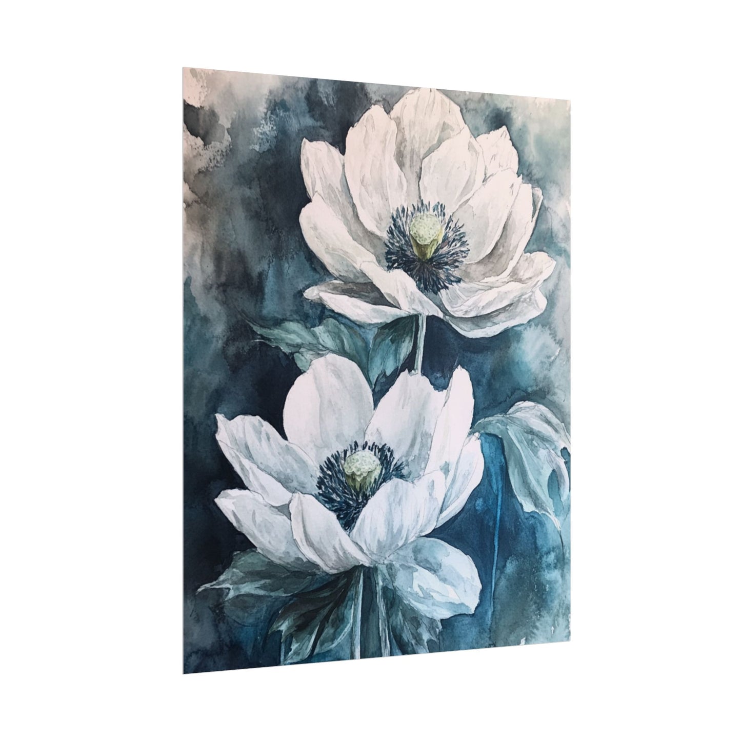 Ethereal Blooms - Abstract Floral Art in Soft Tones