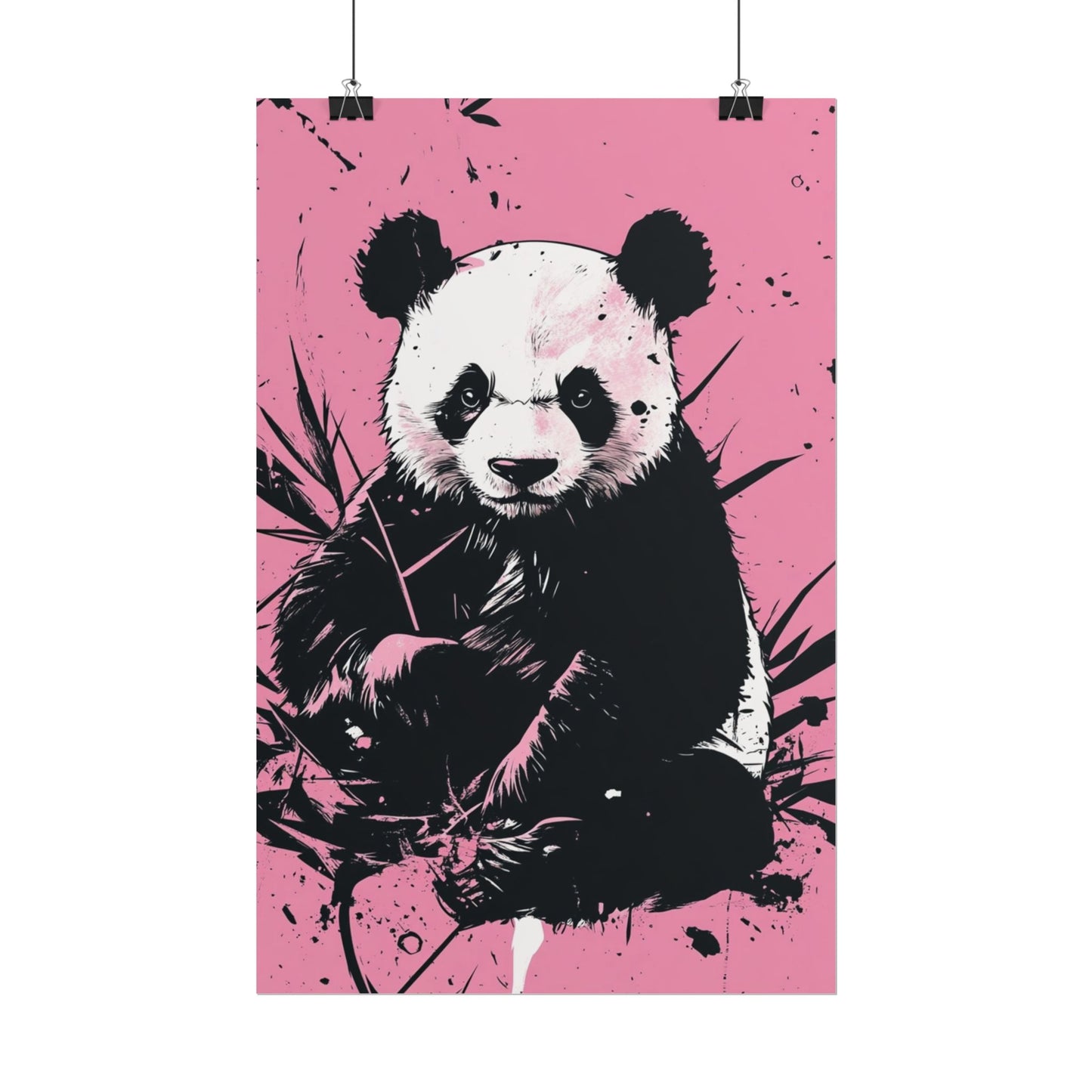 Urban Panda - Abstract Graffiti Art Print