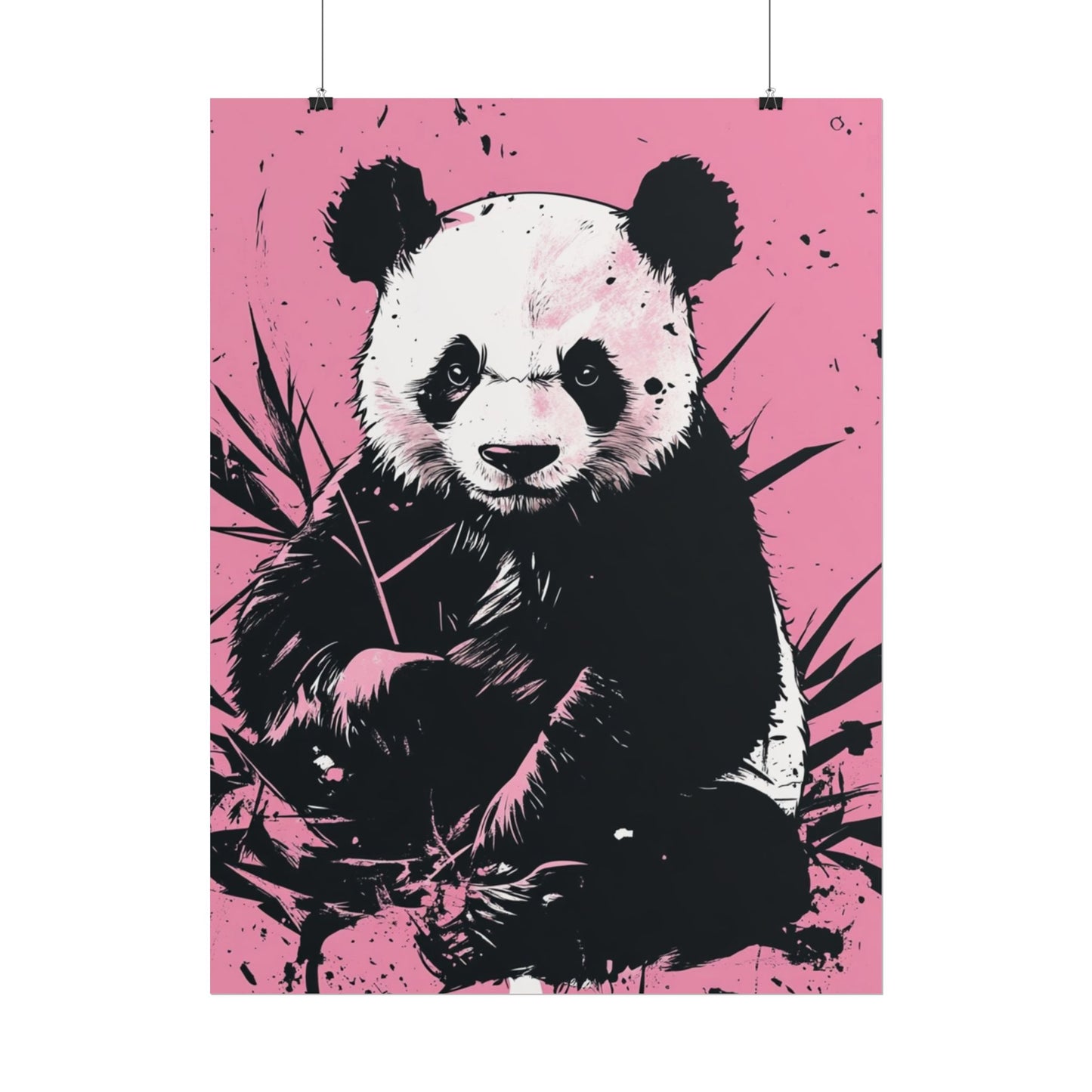 Urban Panda - Abstract Graffiti Art Print