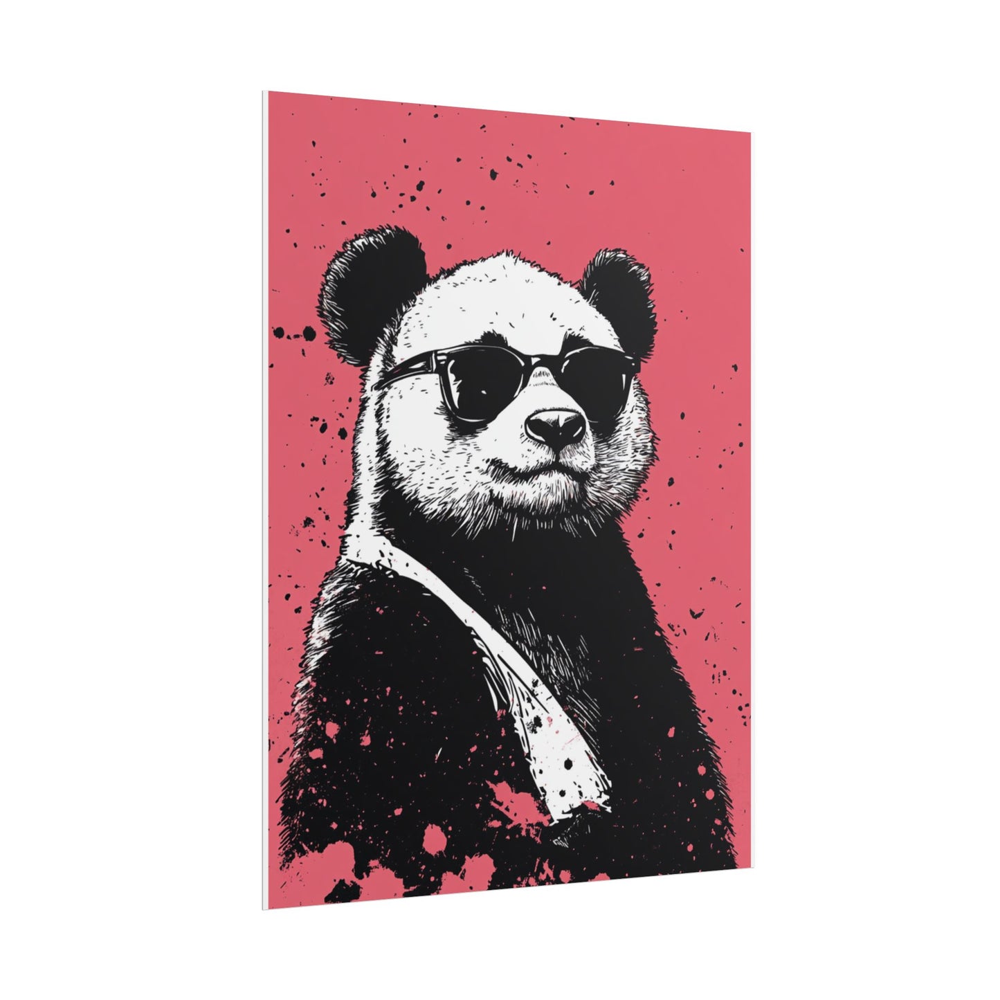 Cool Panda - Street Style Abstract Art Print