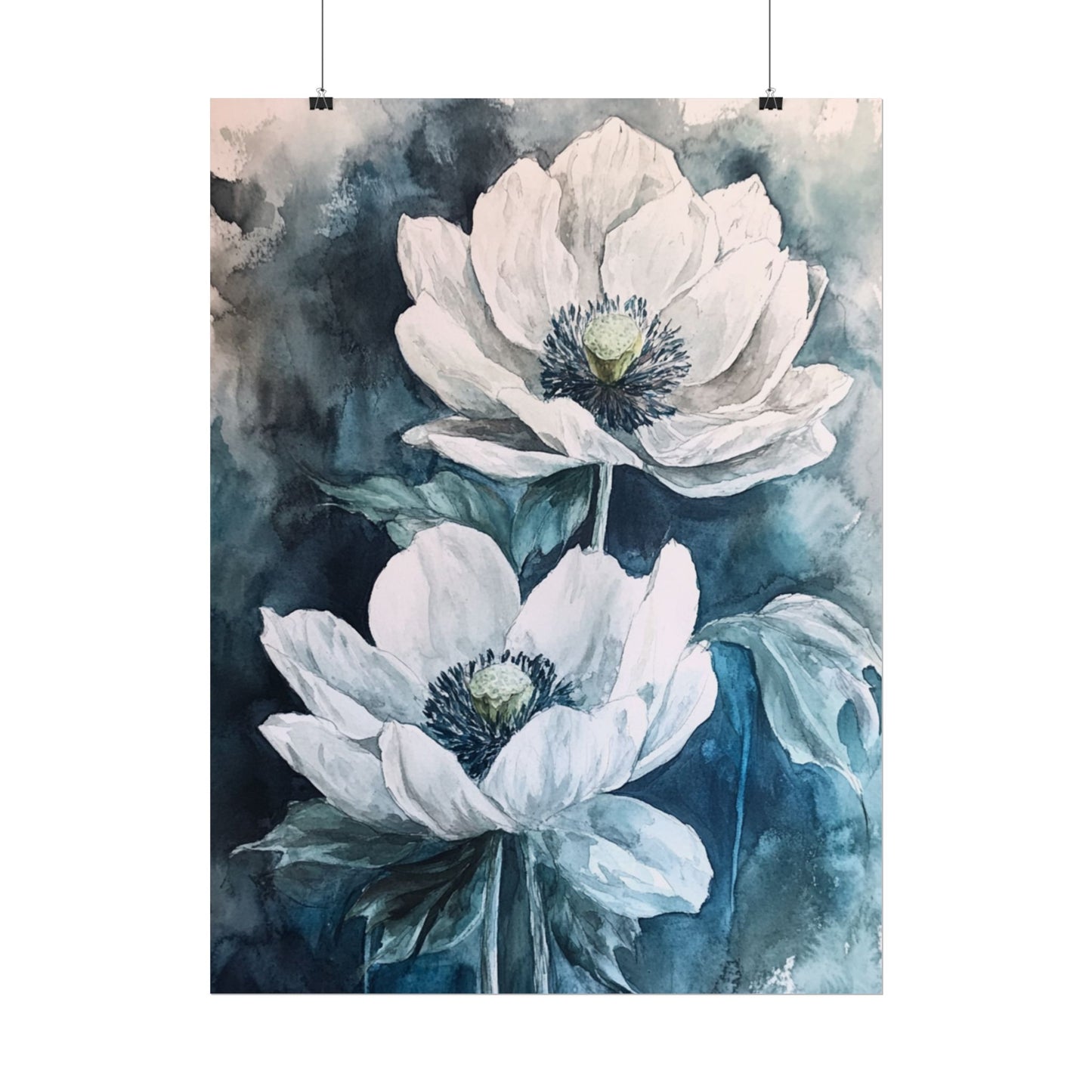 Ethereal Blooms - Abstract Floral Art in Soft Tones