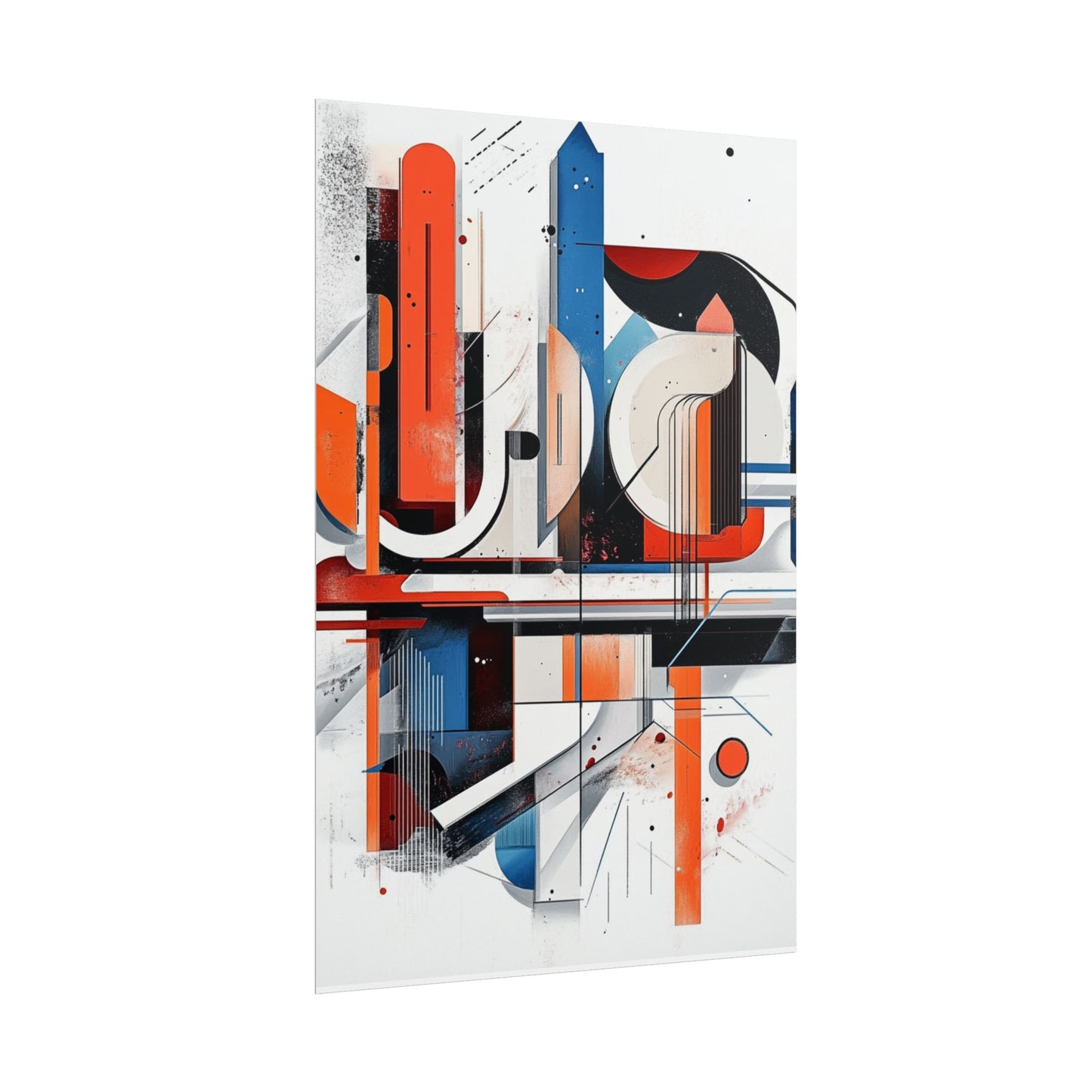 Urban Symphony - Geometric Abstract Art Print