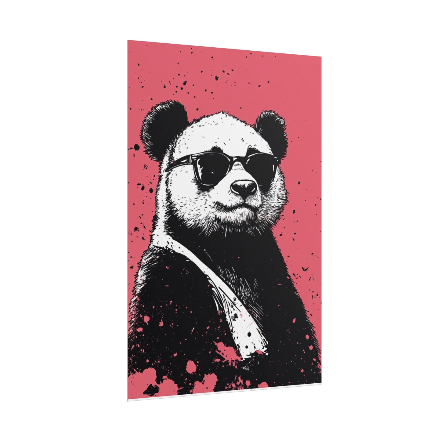 Cool Panda - Street Style Abstract Art Print