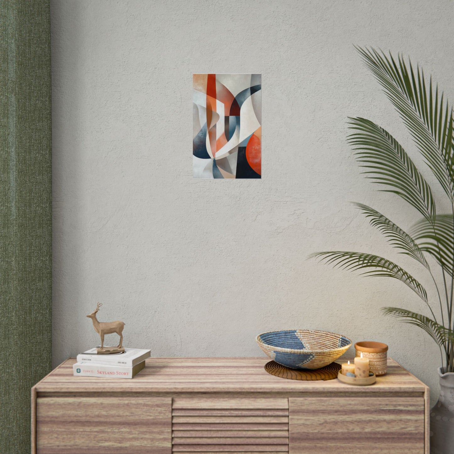 Geometric Harmony - Abstract Art Print