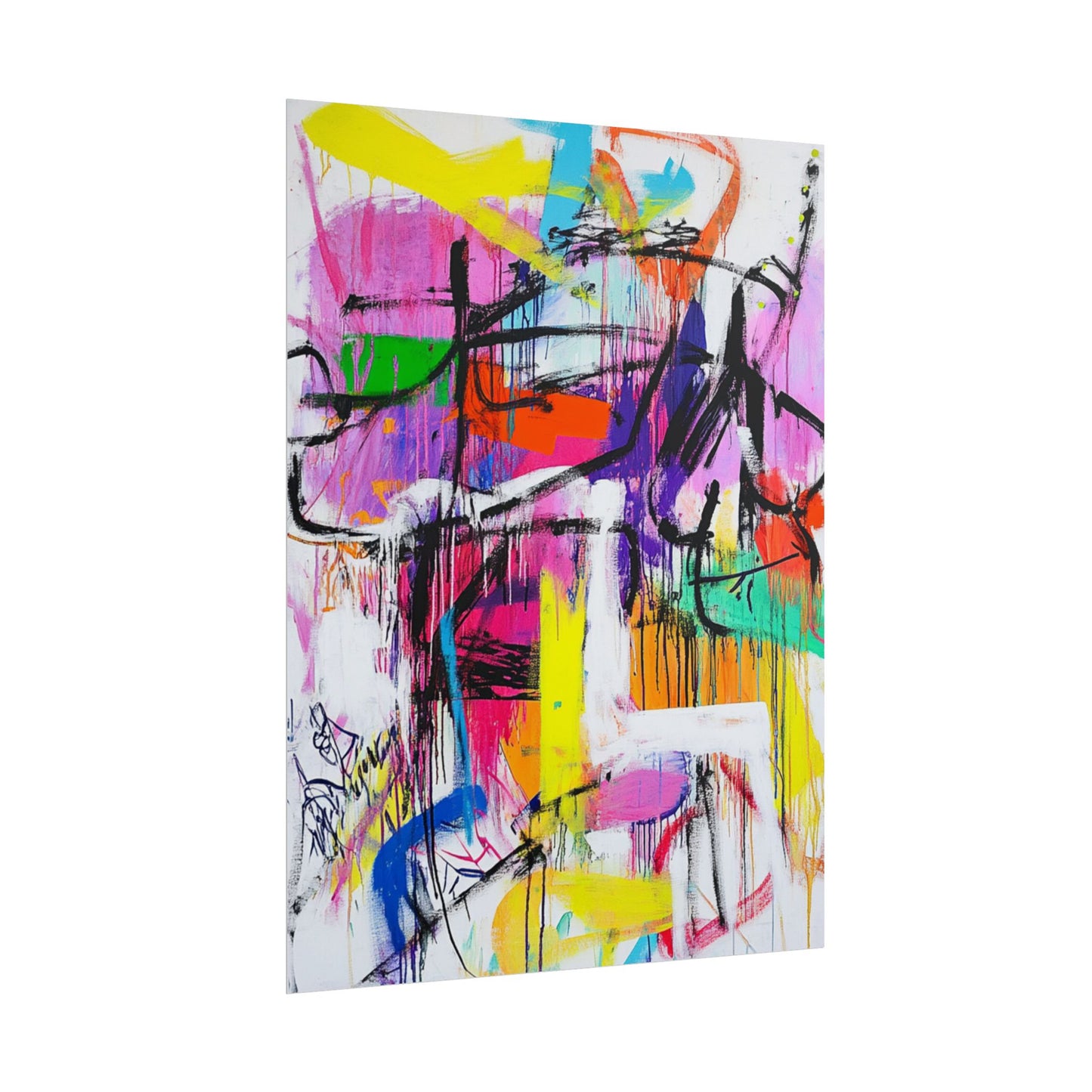 Urban Energy - Abstract Expressionist Art Print