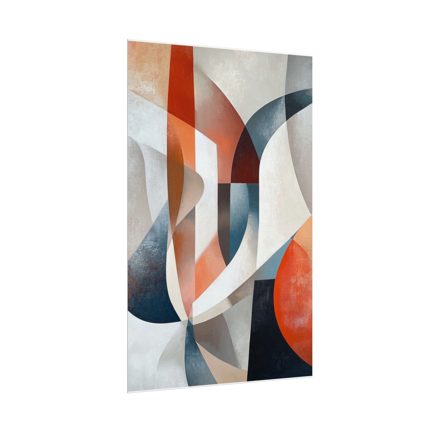 Geometric Harmony - Abstract Art Print