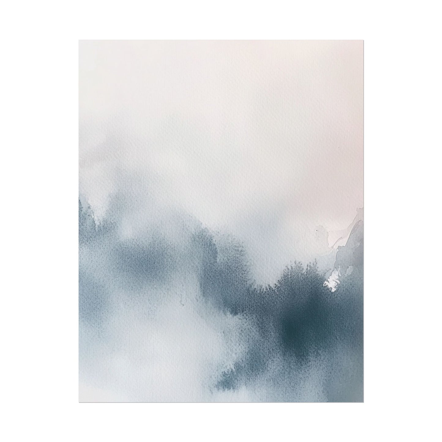 Calm Waters - Abstract Watercolour Art Print