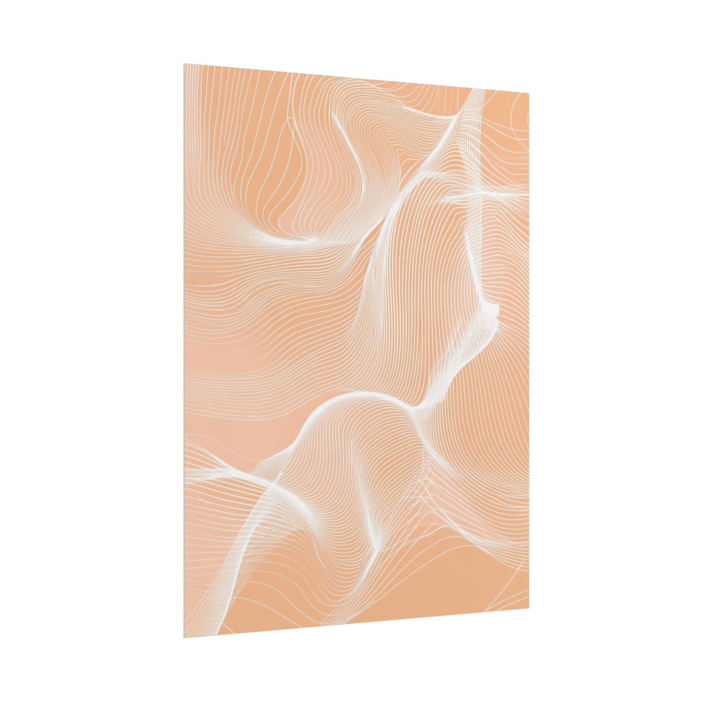 Ethereal Waves - Minimalist Abstract Art Print