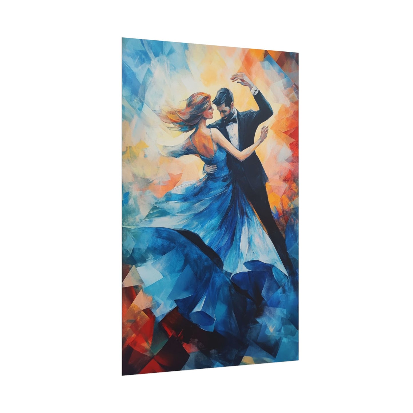 Enchanted Waltz - Abstract Dance Art Print