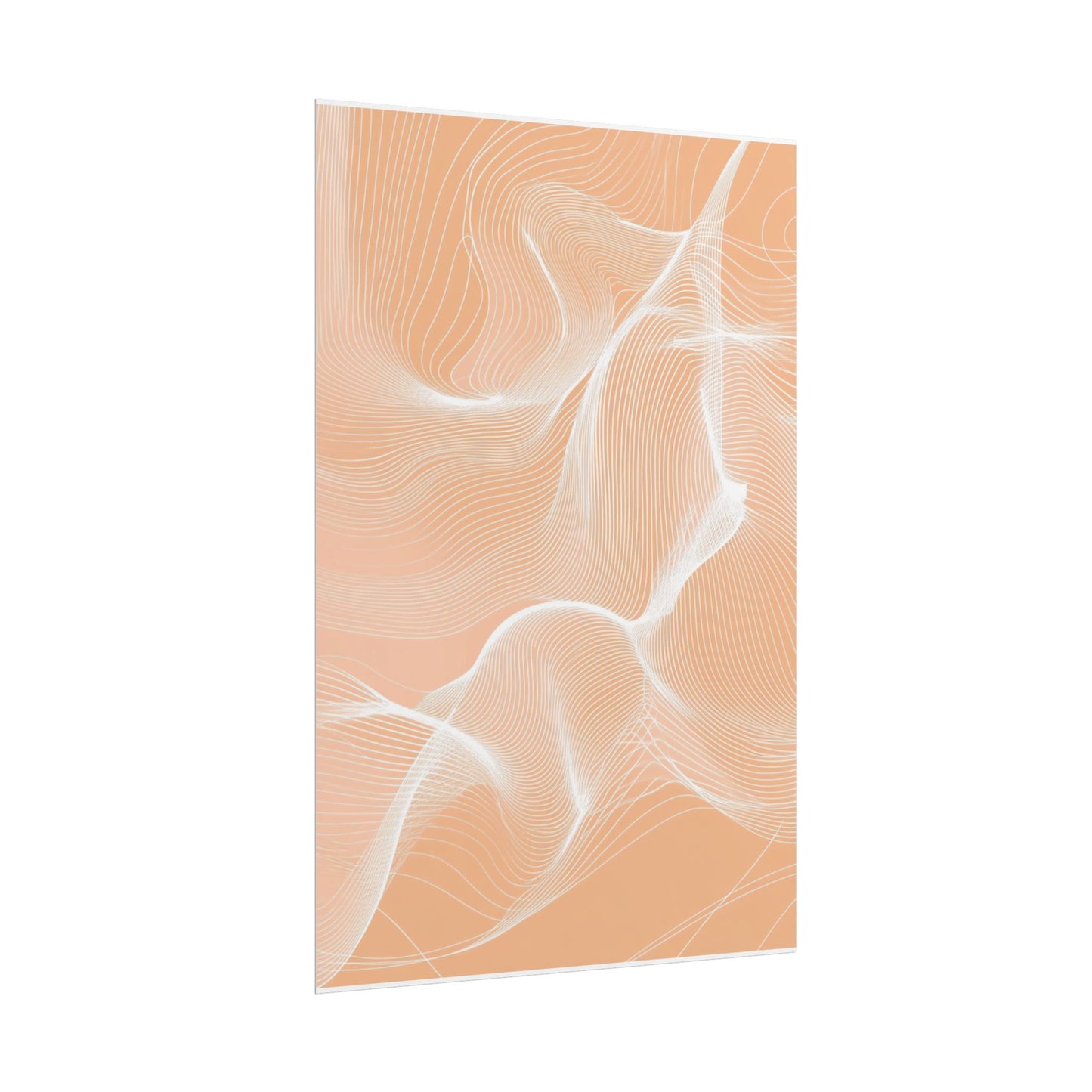 Ethereal Waves - Minimalist Abstract Art Print