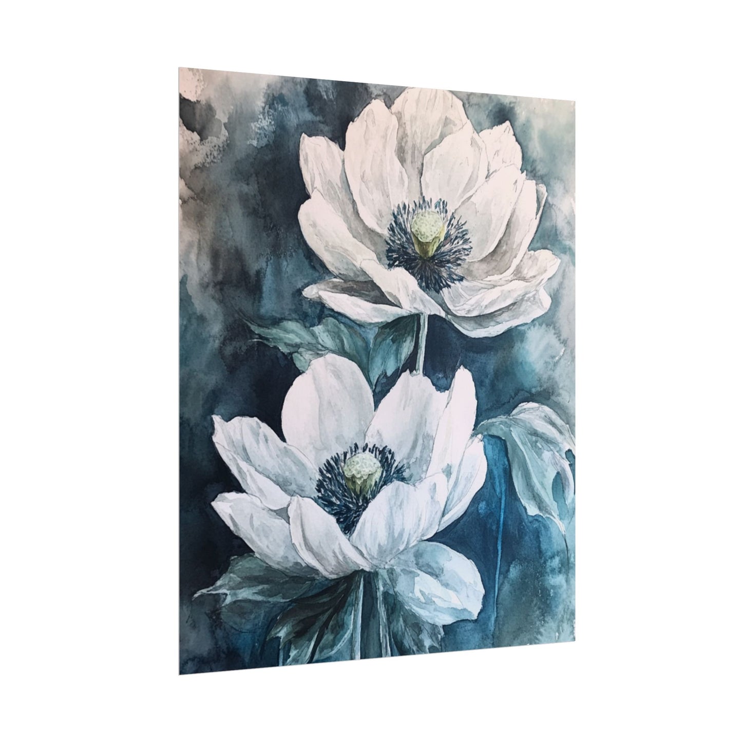 Ethereal Blooms - Abstract Floral Art in Soft Tones