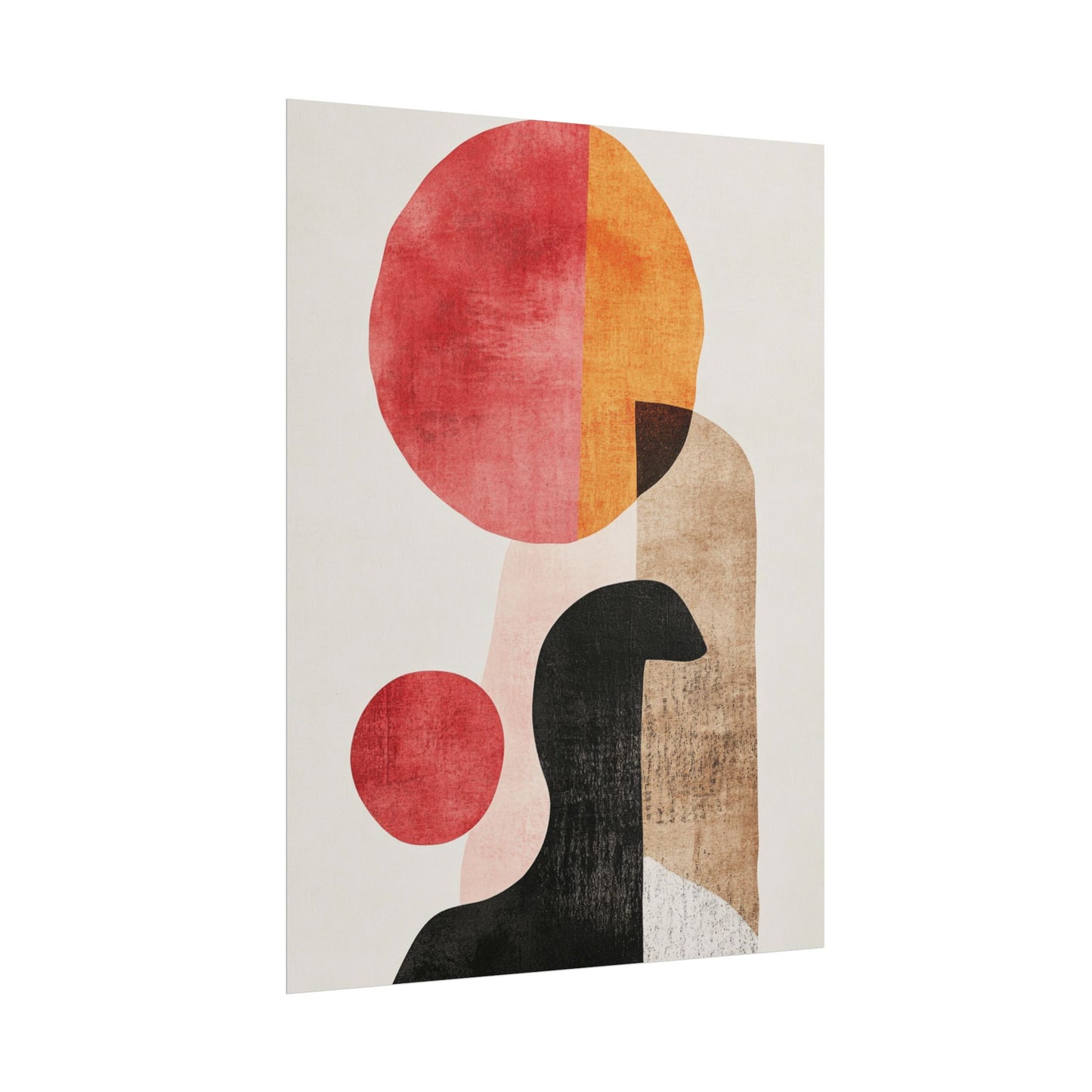 Harmony in Form - Abstract Geometric Art Print