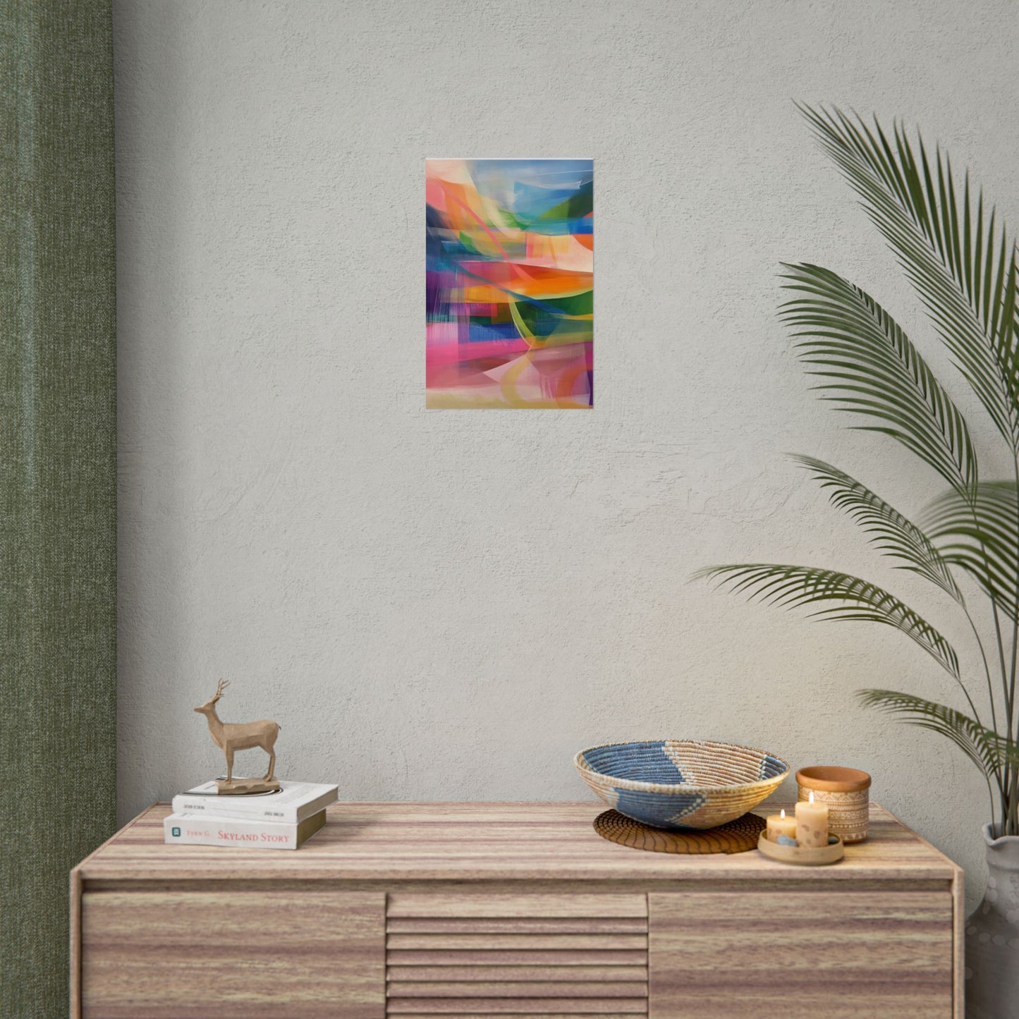 Vibrant Abstract Harmony - Art Print