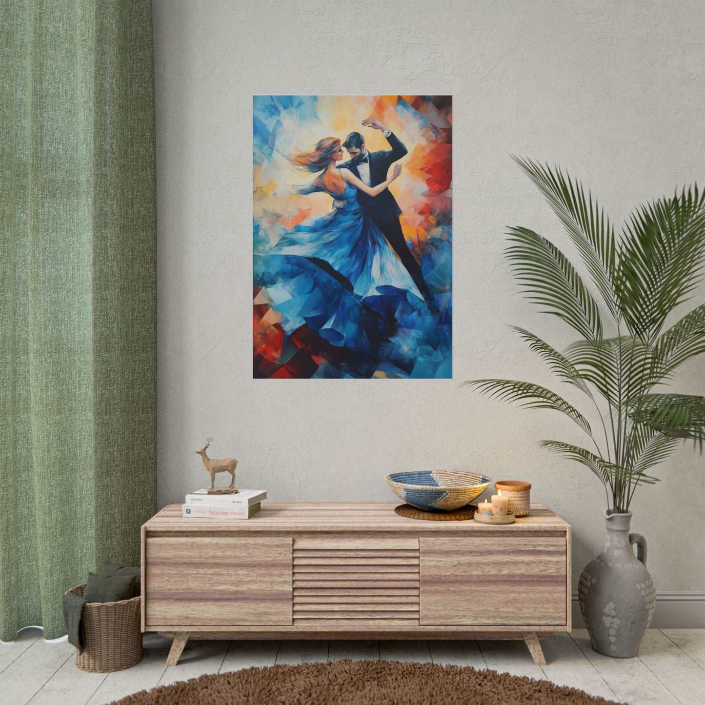 Enchanted Waltz - Abstract Dance Art Print