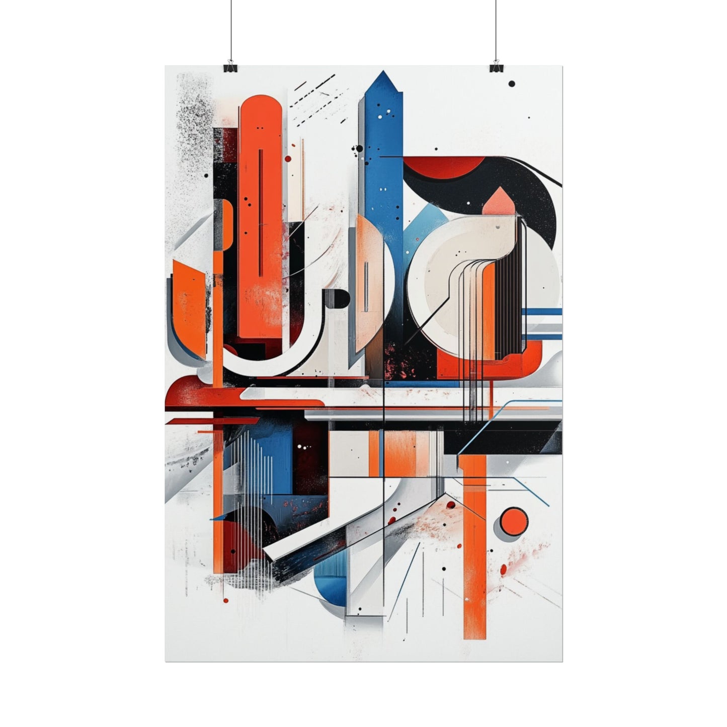 Urban Symphony - Geometric Abstract Art Print