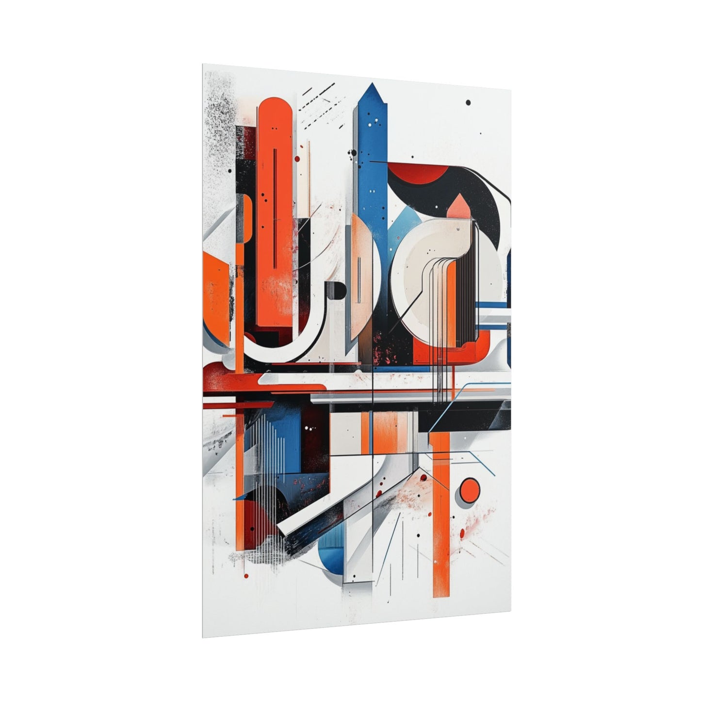 Urban Symphony - Geometric Abstract Art Print