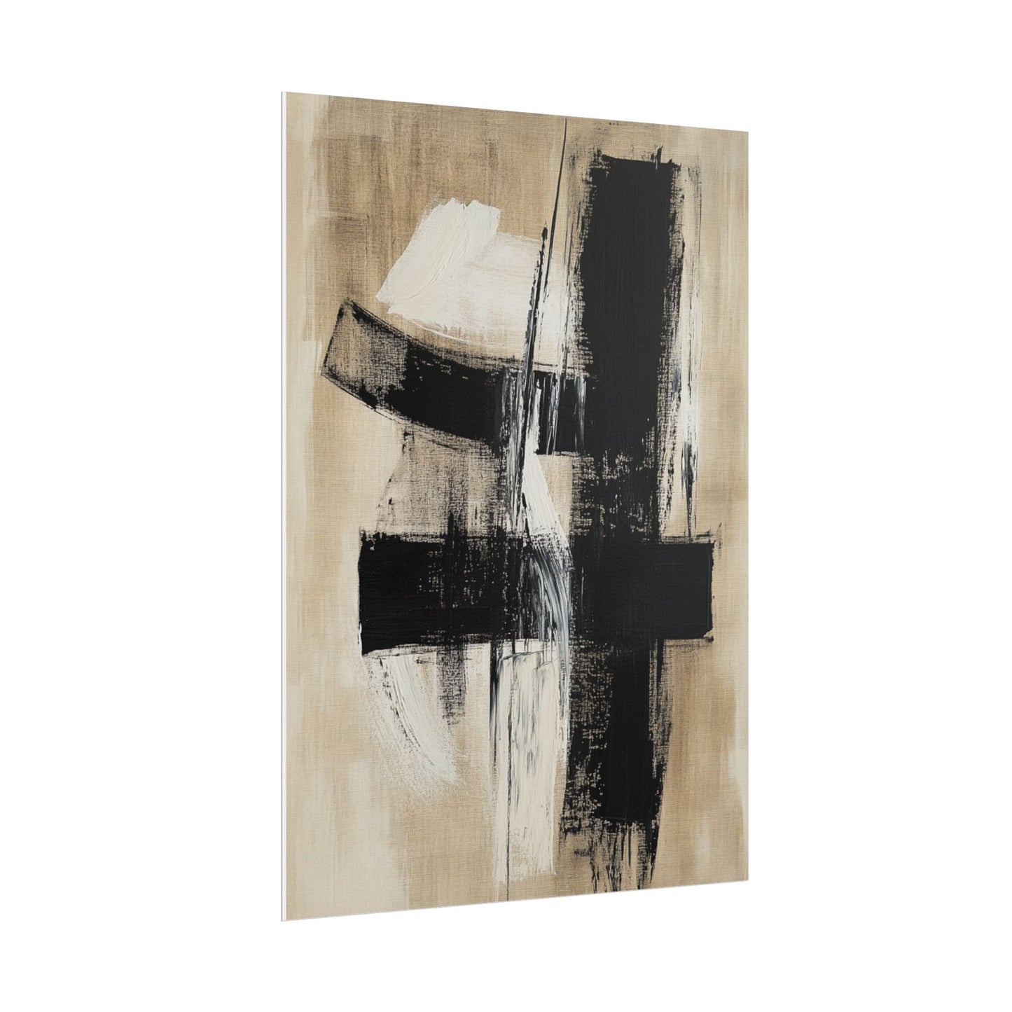 Muted Elegance - Minimalist Abstract Art Print