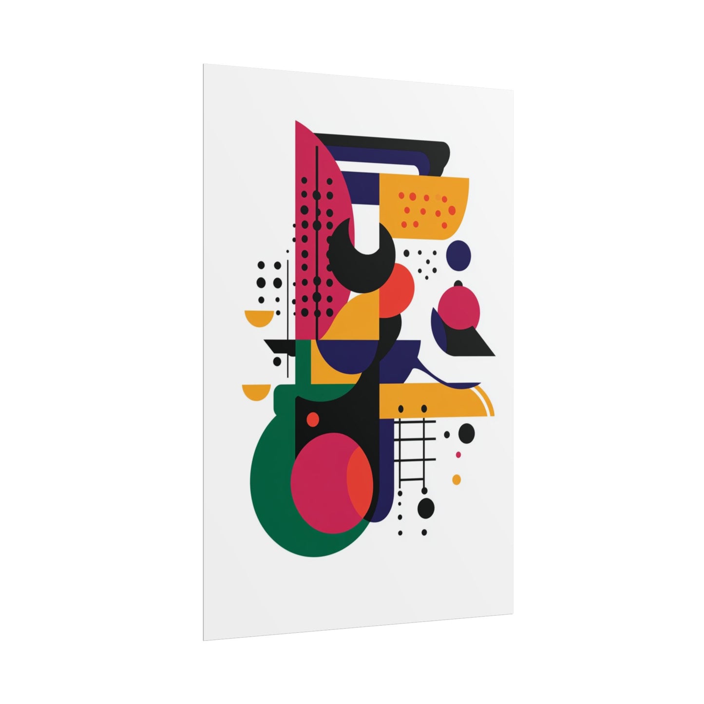 Modern Vibes - Geometric Abstract Art Print