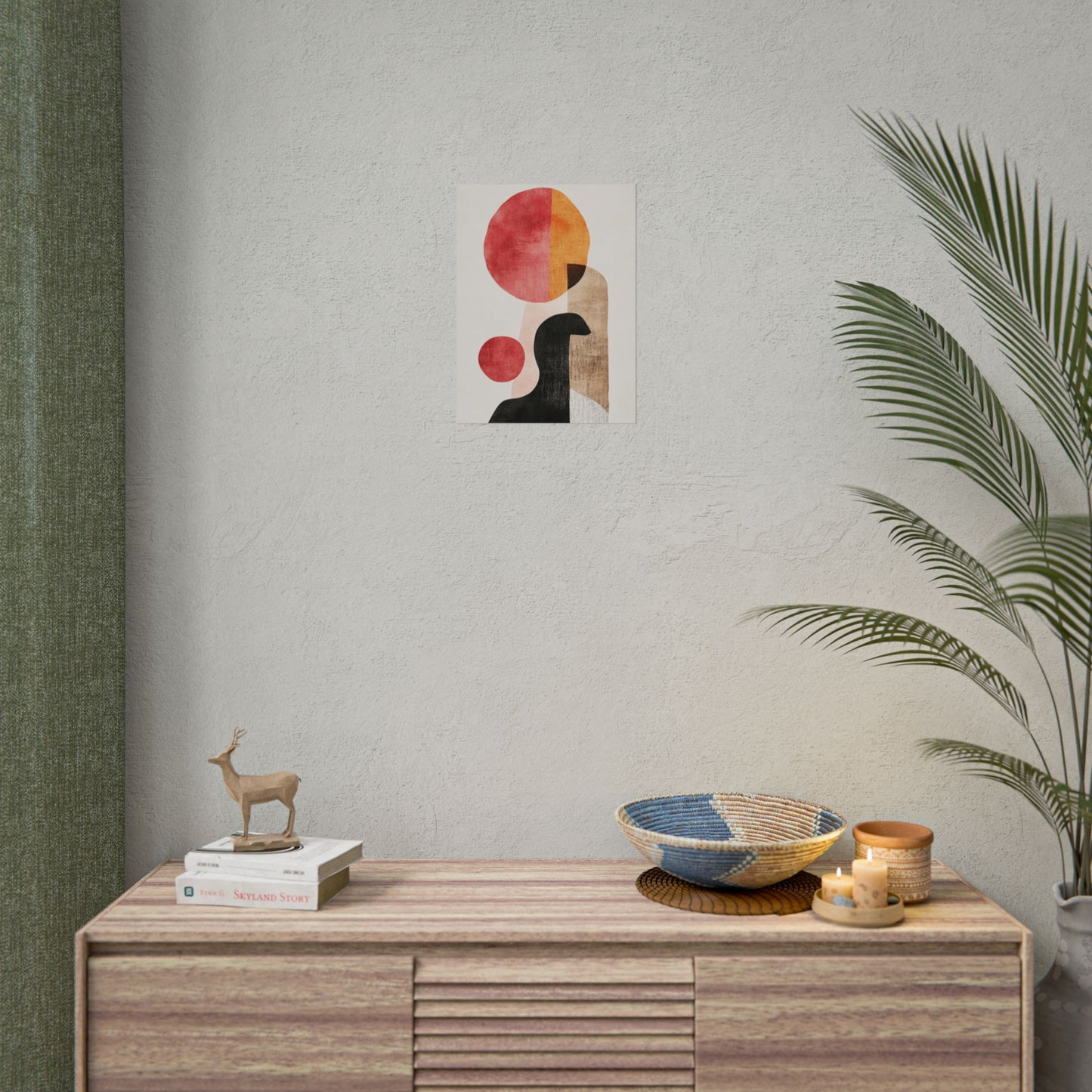 Harmony in Form - Abstract Geometric Art Print