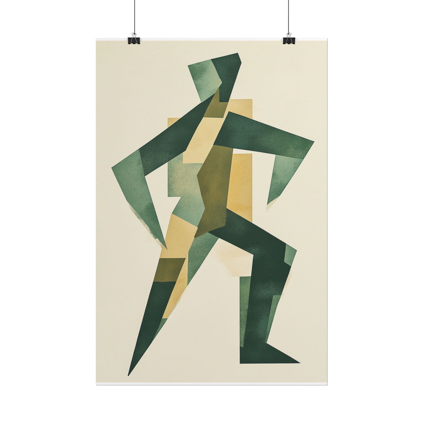 Dynamic Motion - Geometric Abstract Art Print