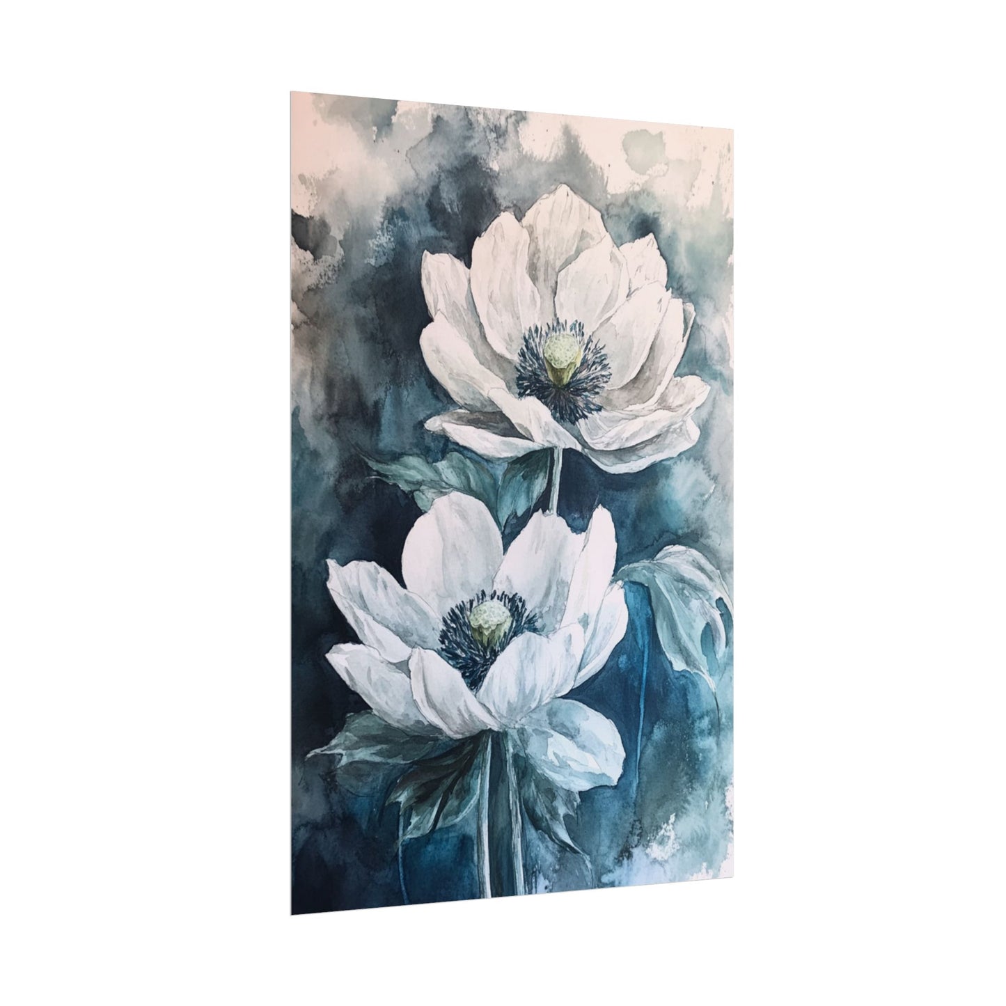 Ethereal Blooms - Abstract Floral Art in Soft Tones