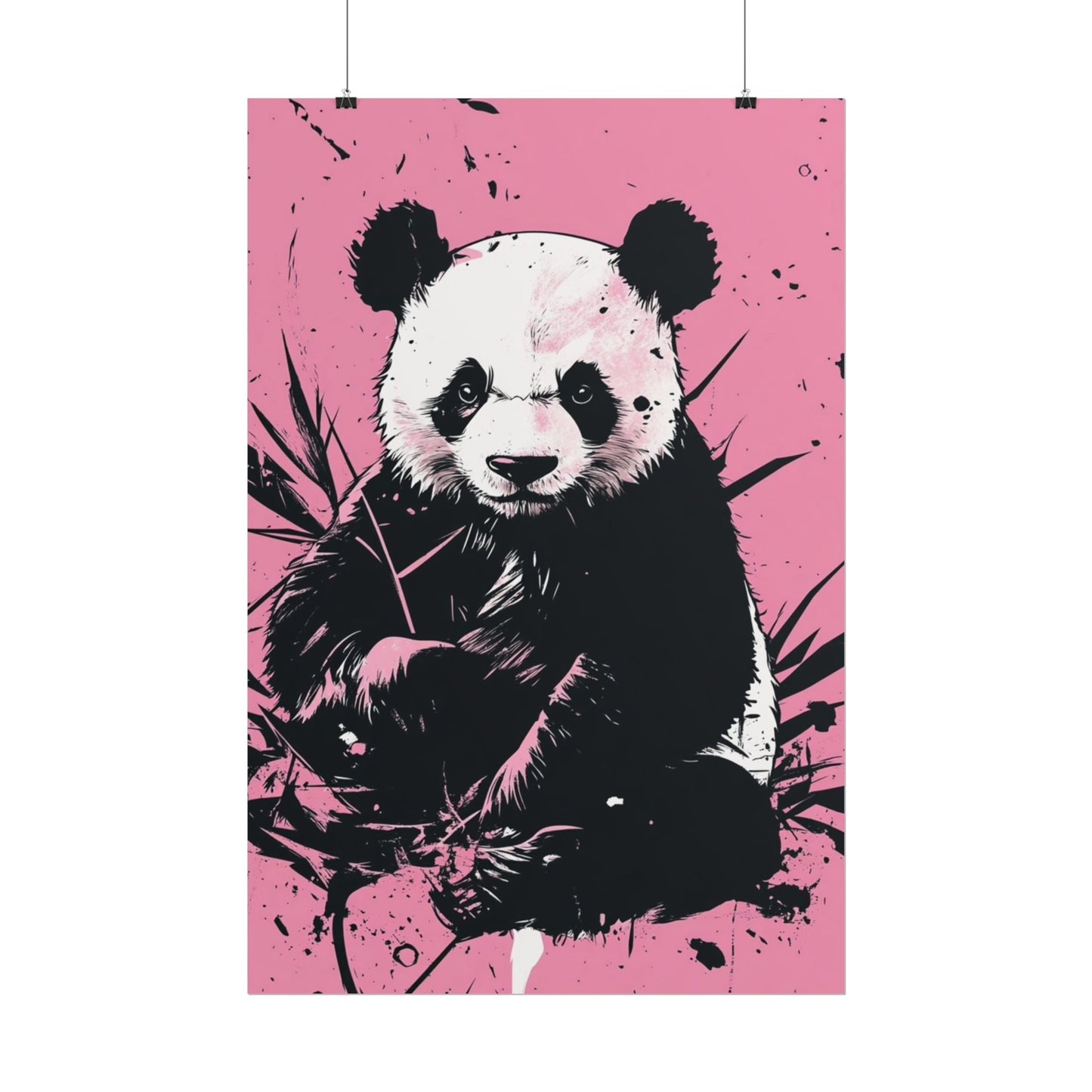 Urban Panda - Abstract Graffiti Art Print