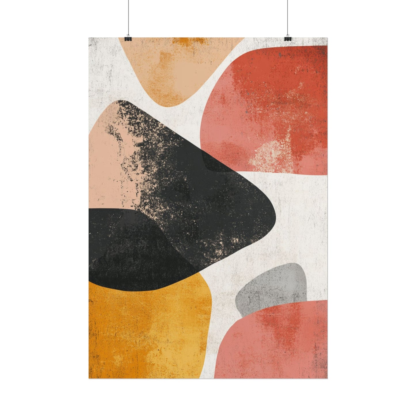 Organic Shapes - Contemporary Abstract Art Print