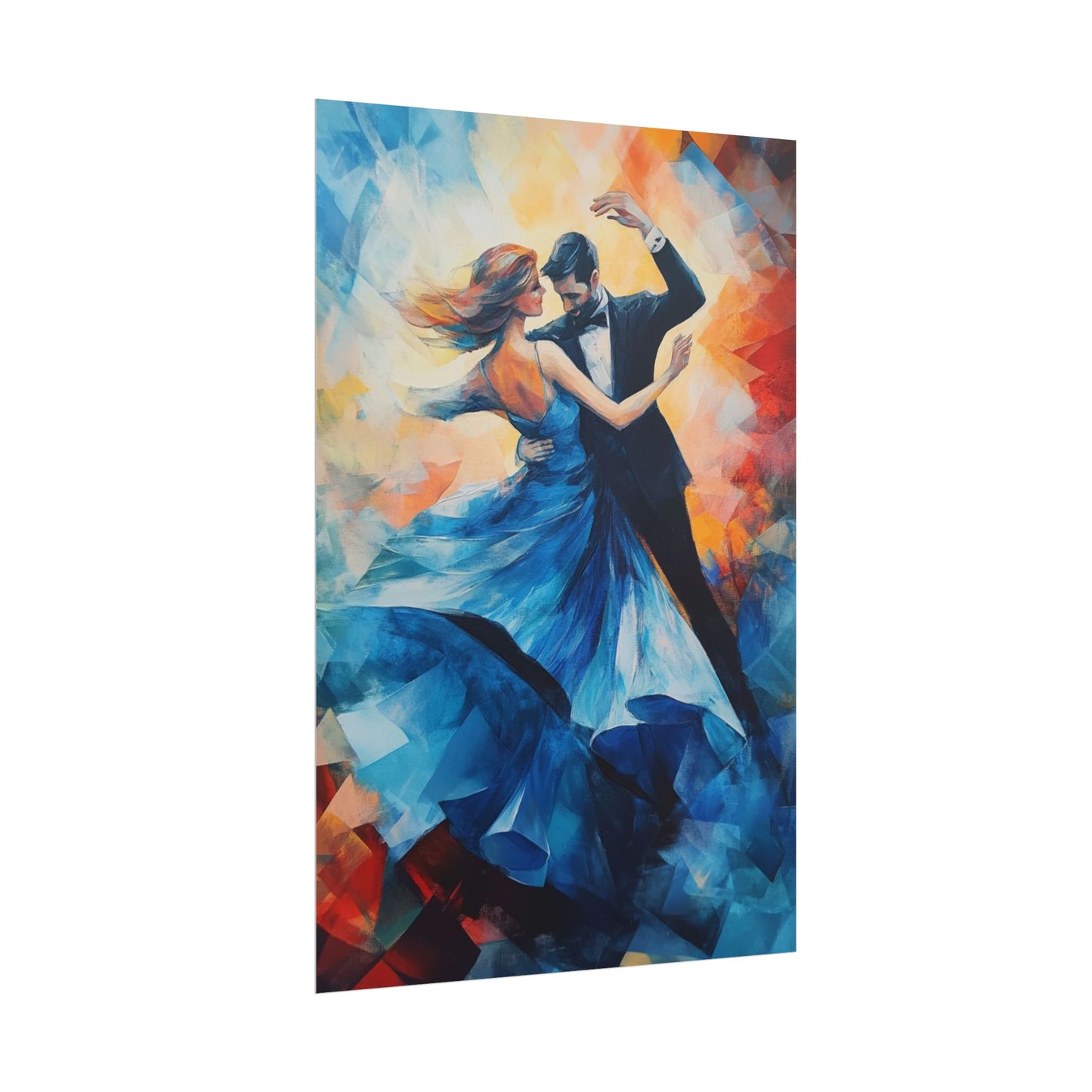 Enchanted Waltz - Abstract Dance Art Print