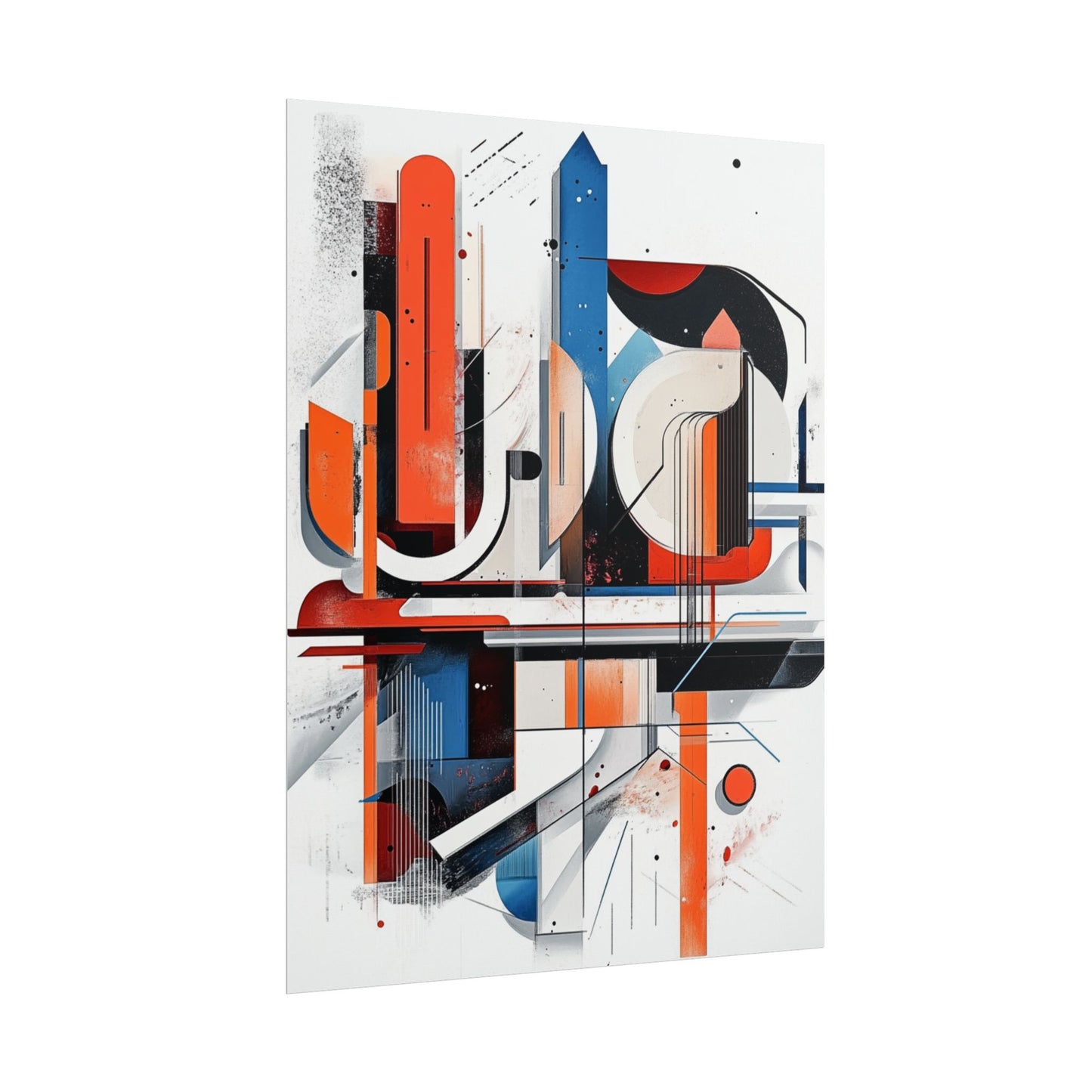 Urban Symphony - Geometric Abstract Art Print