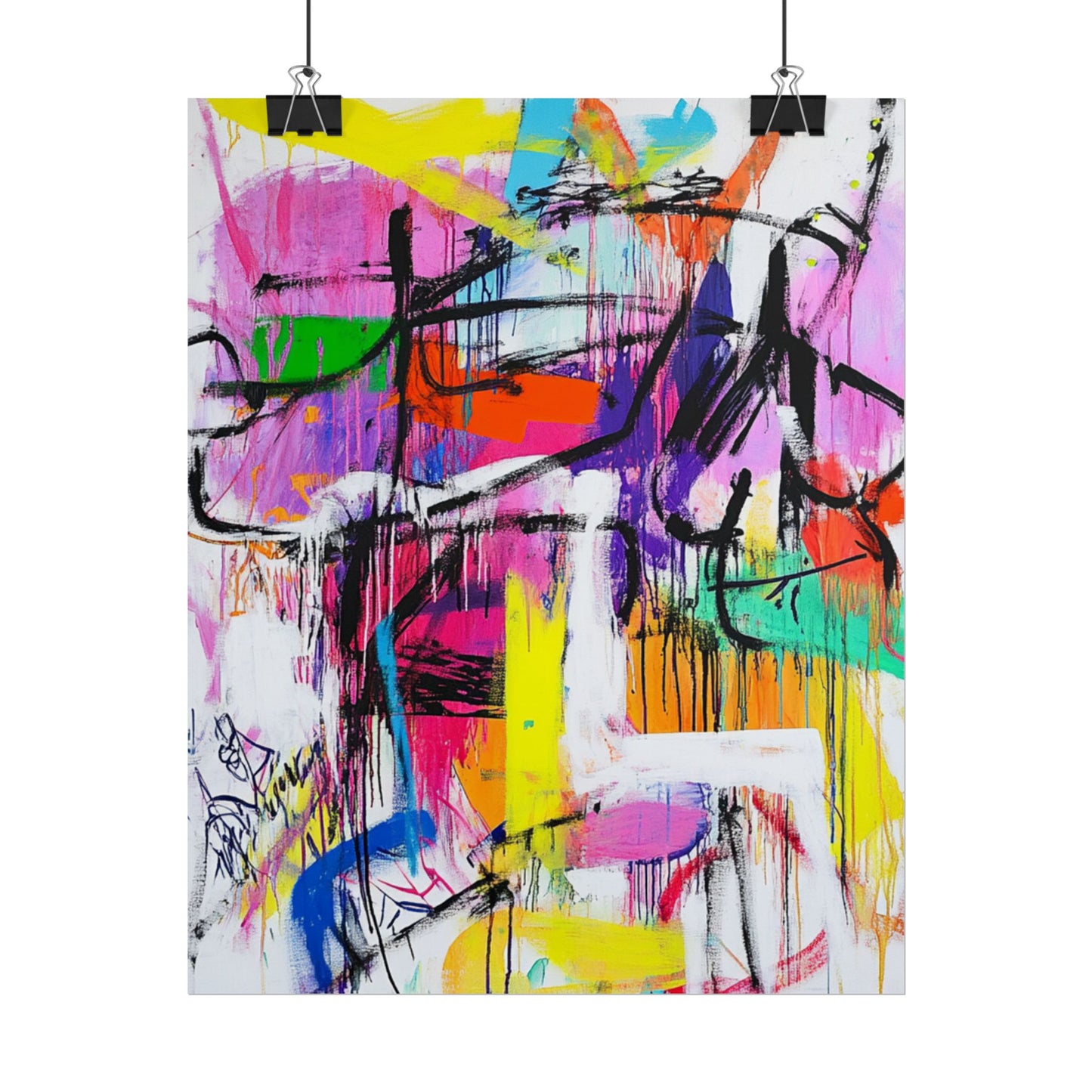 Urban Energy - Abstract Expressionist Art Print