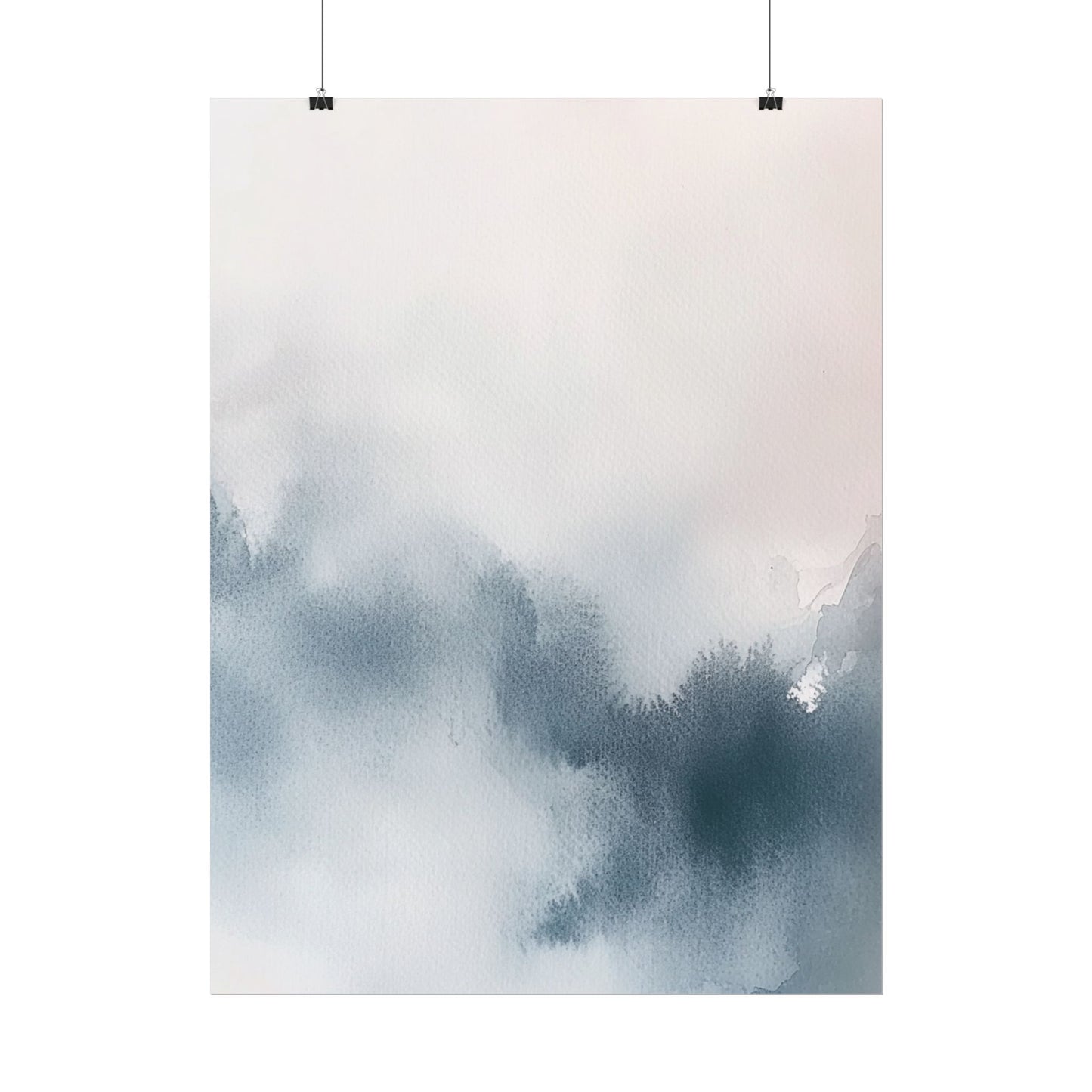 Calm Waters - Abstract Watercolour Art Print