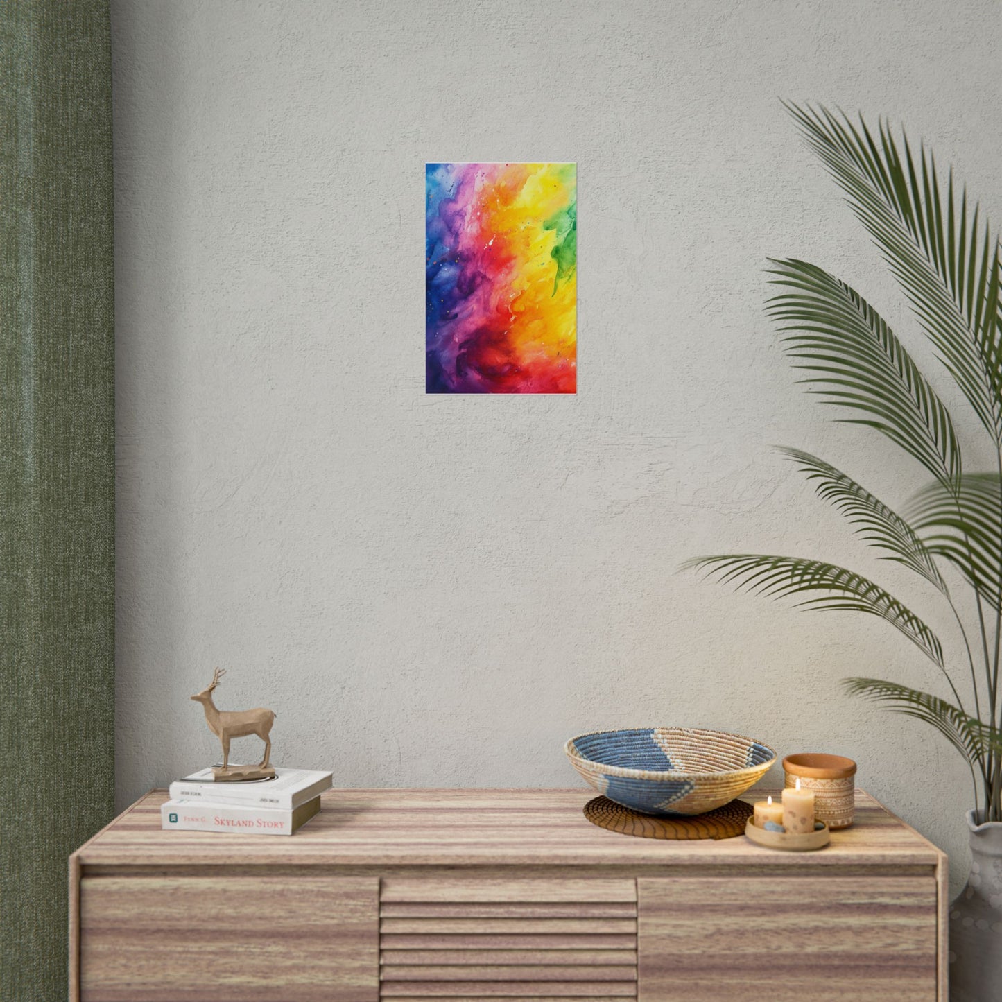 Spectrum of Emotions - Vivid Abstract Watercolour Art