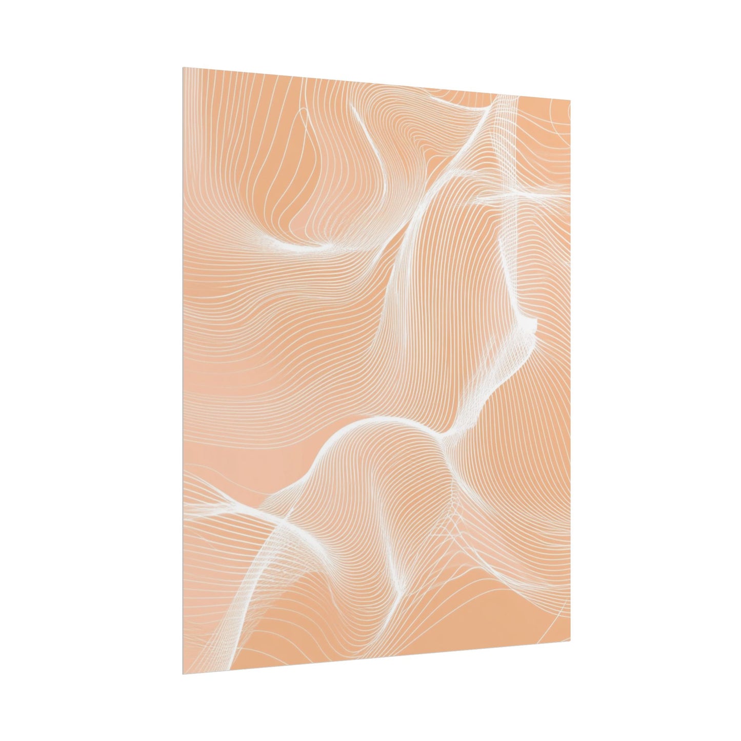 Ethereal Waves - Minimalist Abstract Art Print