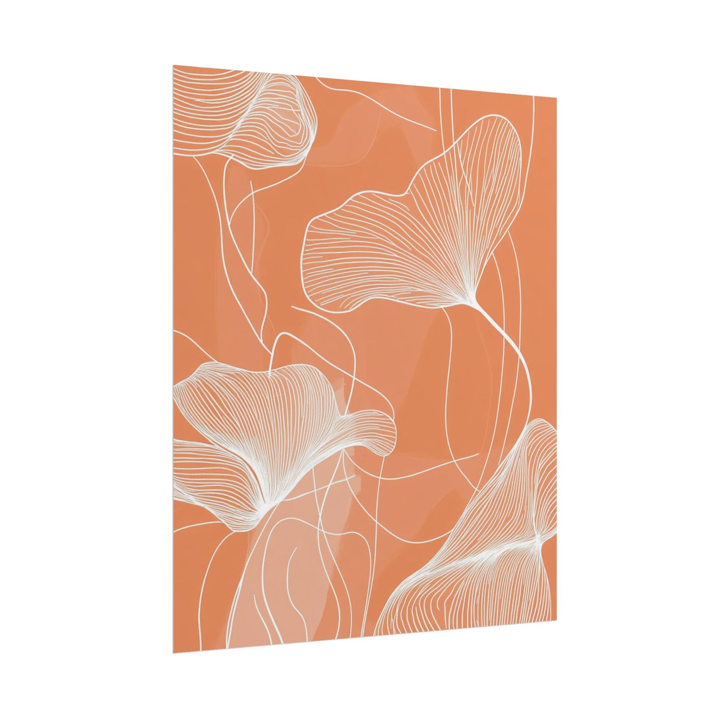 Serene Petals - Modern Abstract Art Print